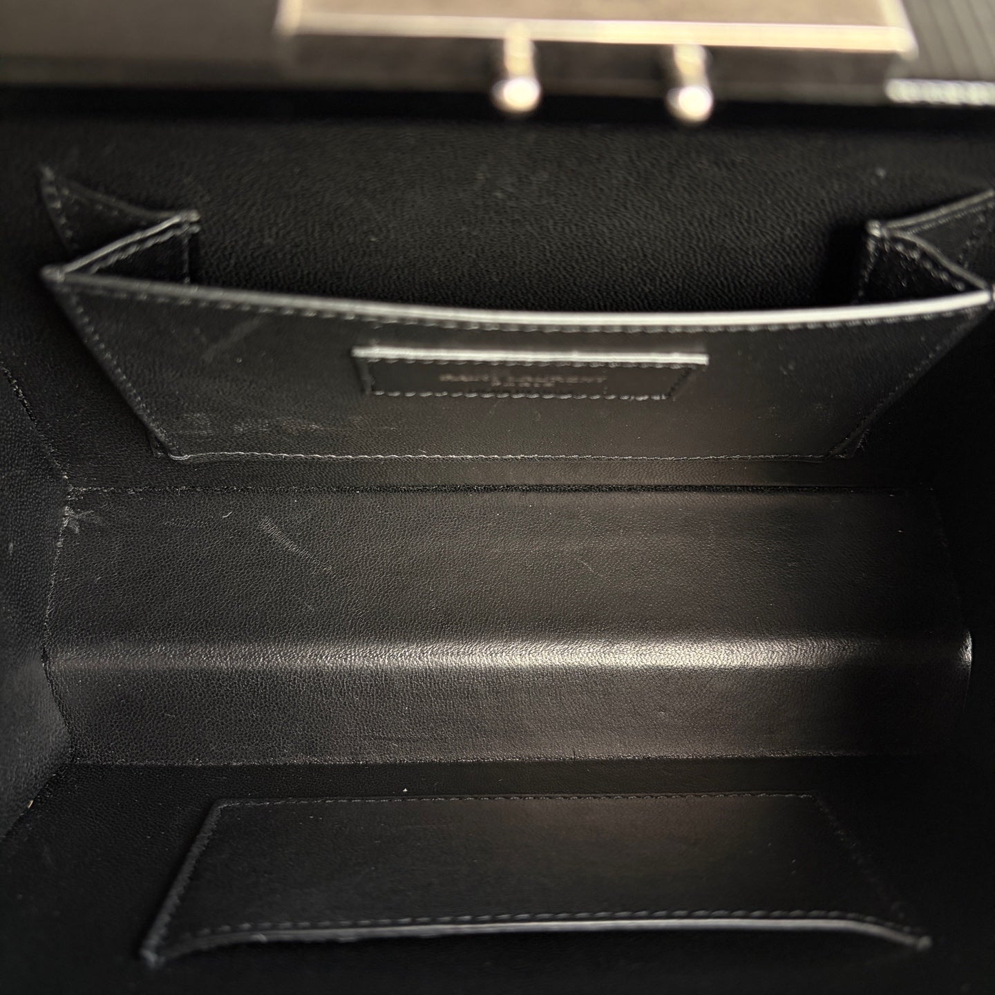 Saint Laurent - Box Bag - Patent leather - Black - (mini)