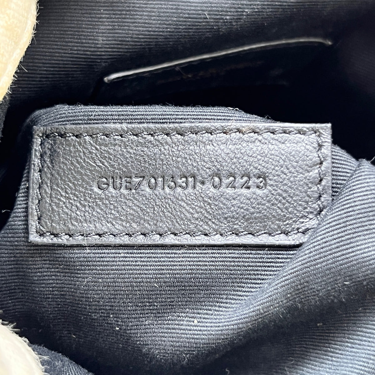Saint Laurent - Bucket Bag - Cotton - White - (mini)