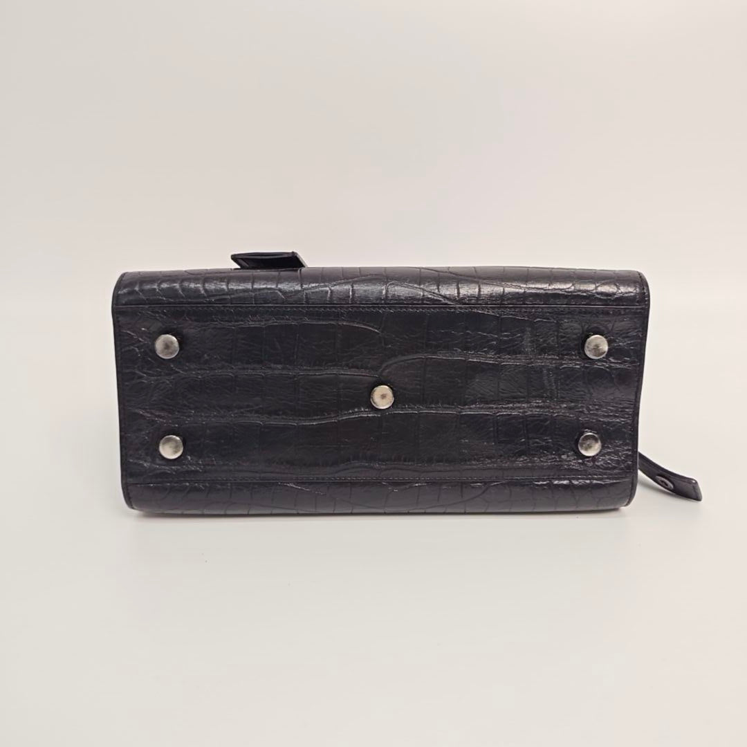 Saint Laurent - Cabas - Leather - Black - (medium)