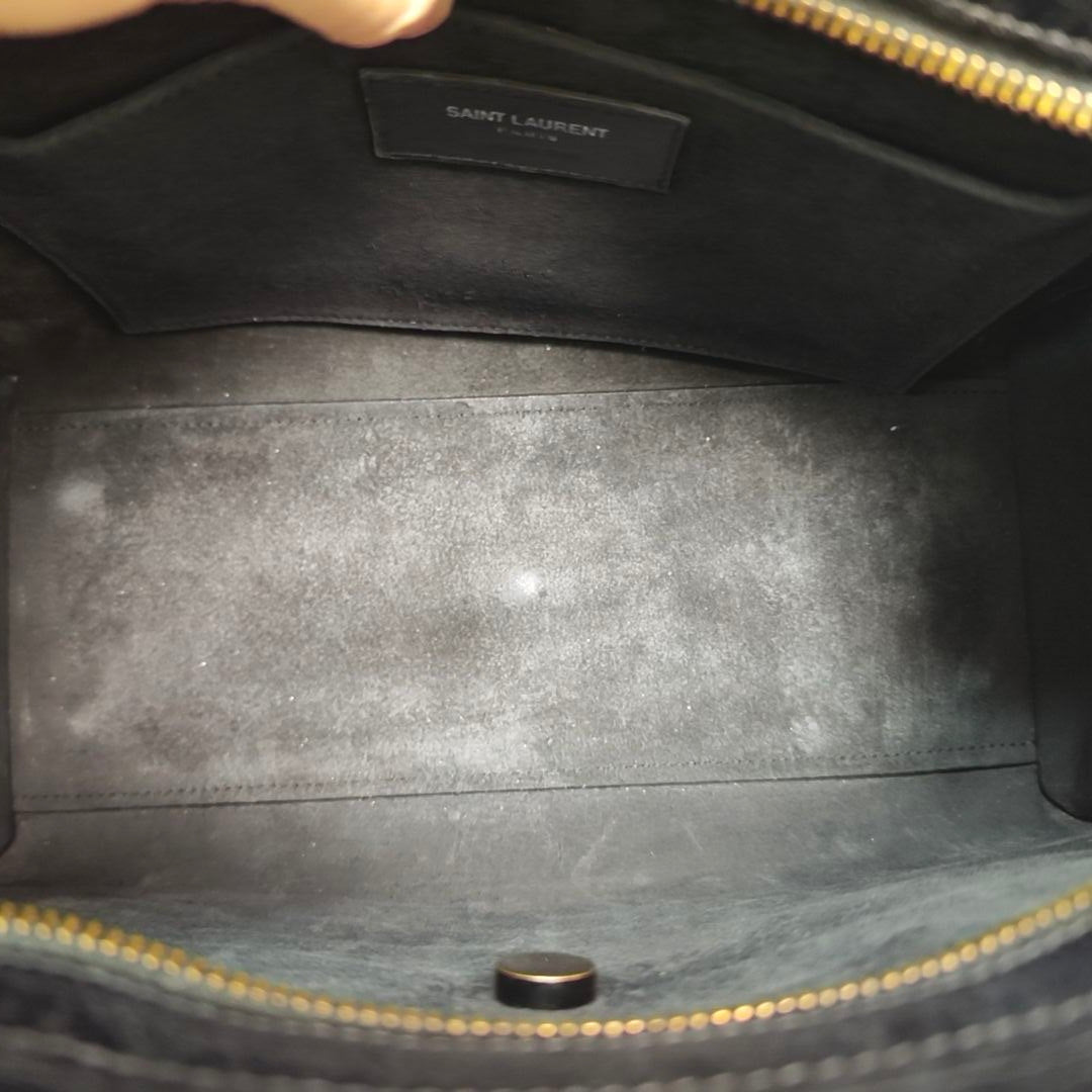 Saint Laurent - Cabas - Leather - Black - (medium)