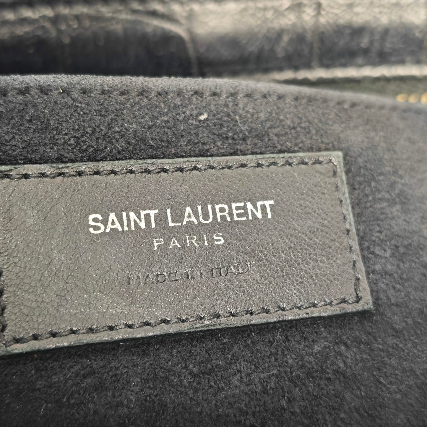 Saint Laurent - Cabas - Leather - Black - (medium)