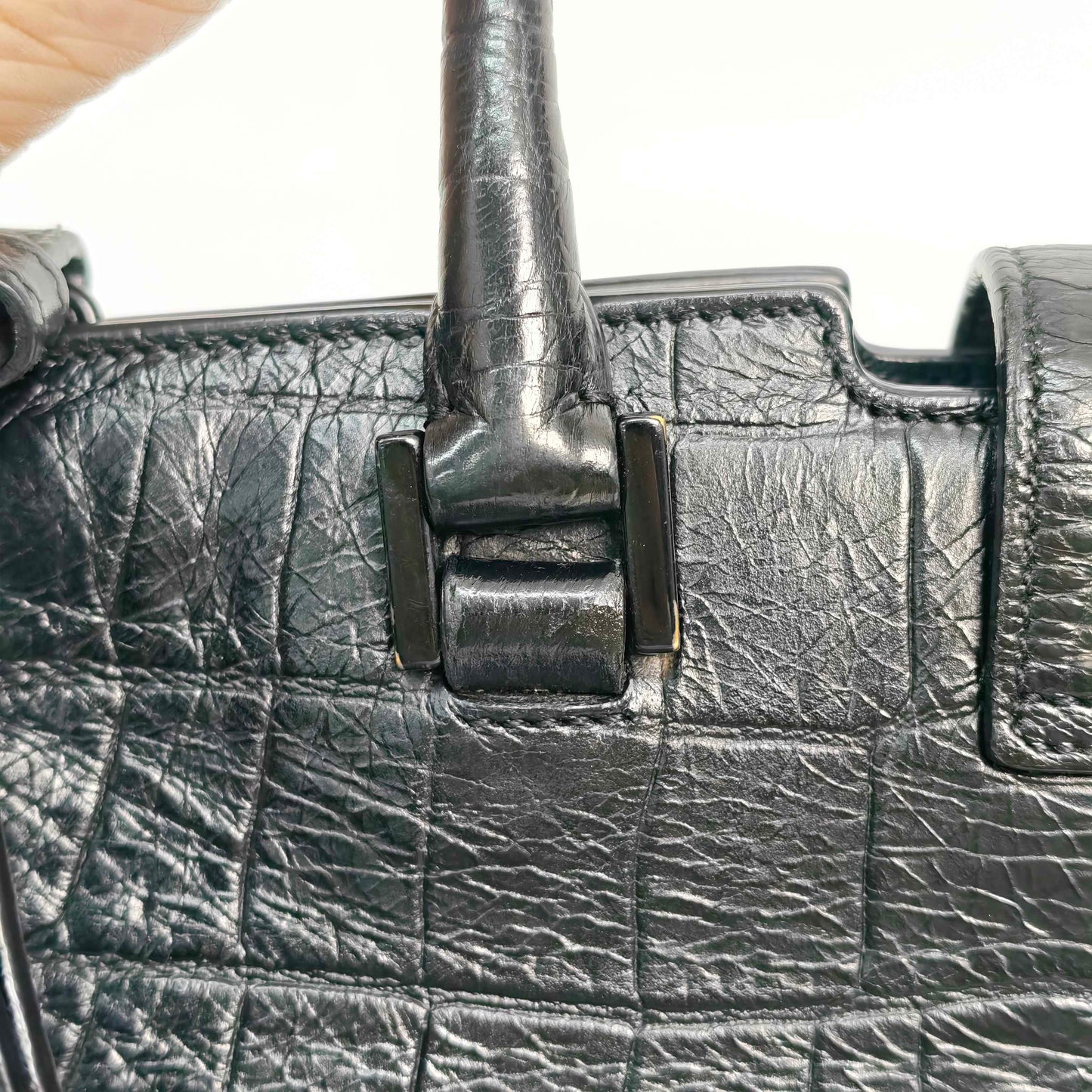 Saint Laurent - Cabas - Leather - Black - (medium)