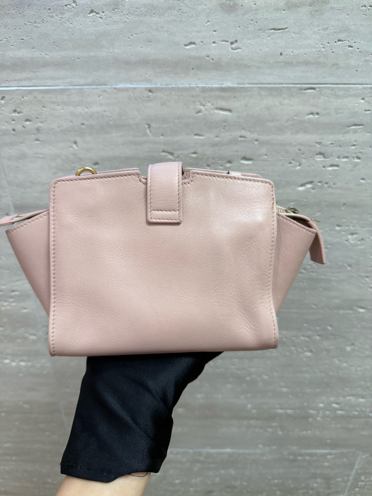 Saint Laurent - Cabas Mini - Leather - Pink - (mini)
