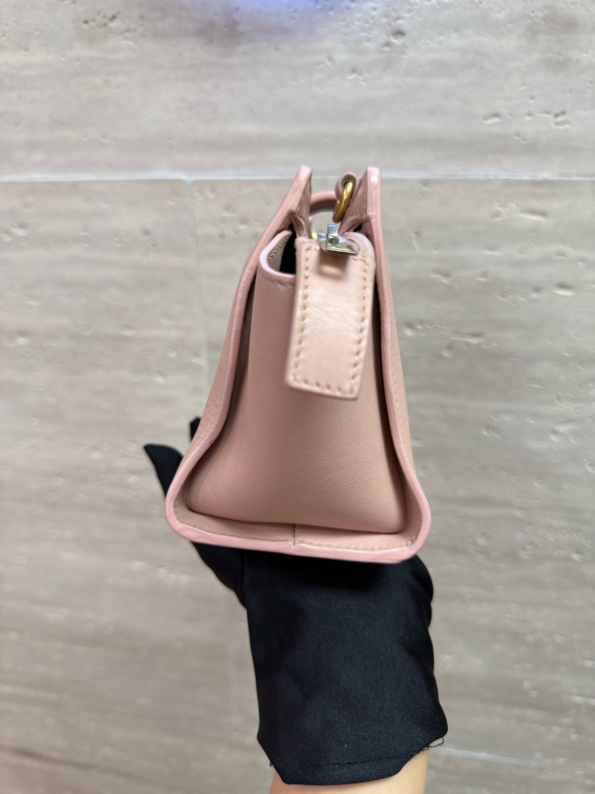 Saint Laurent - Cabas Mini - Leather - Pink - (mini)