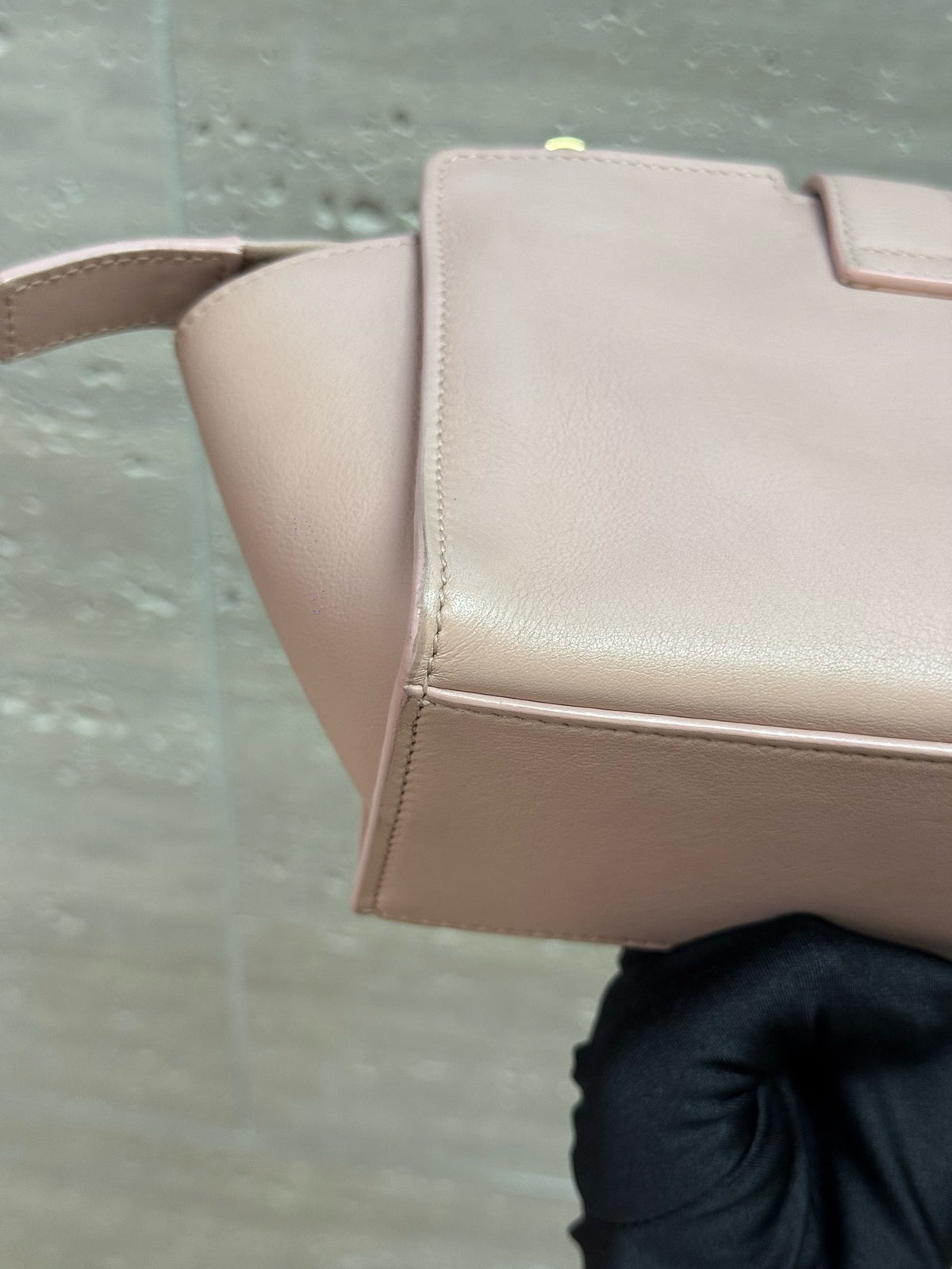 Saint Laurent - Cabas Mini - Leather - Pink - (mini)