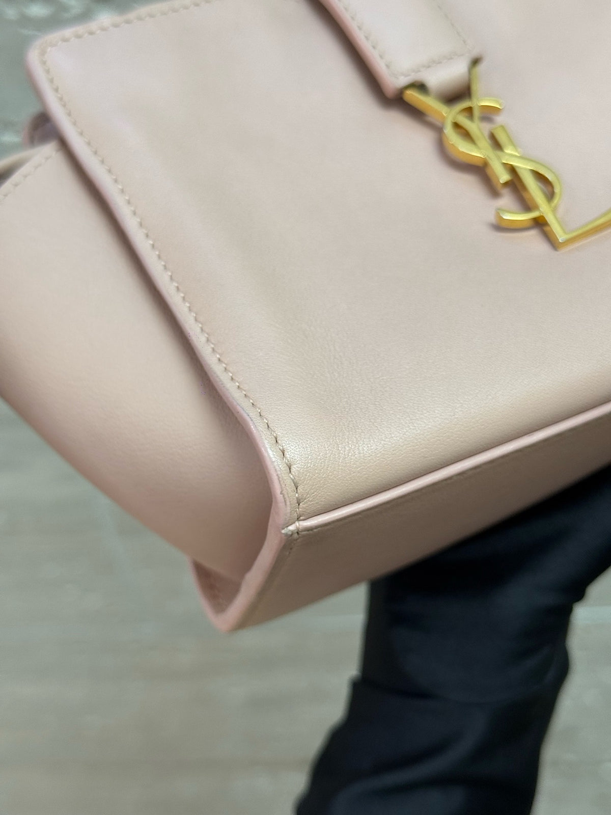Saint Laurent - Cabas Mini - Leather - Pink - (mini)