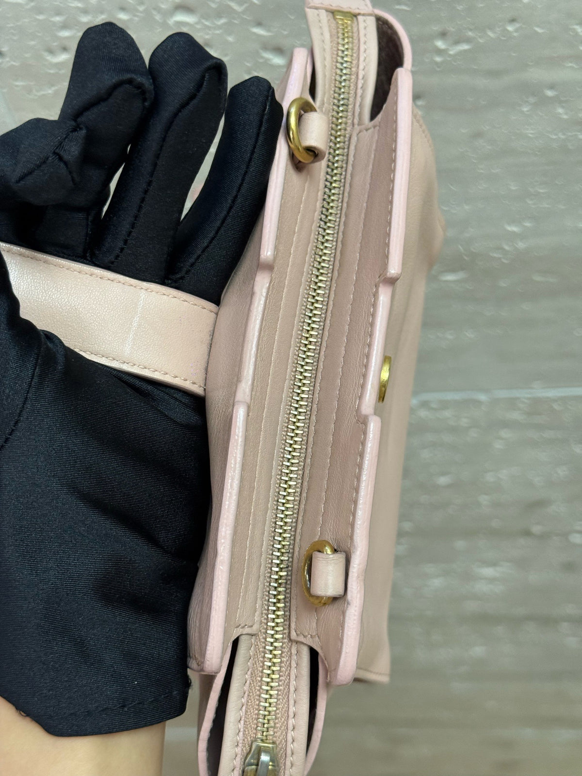 Saint Laurent - Cabas Mini - Leather - Pink - (mini)