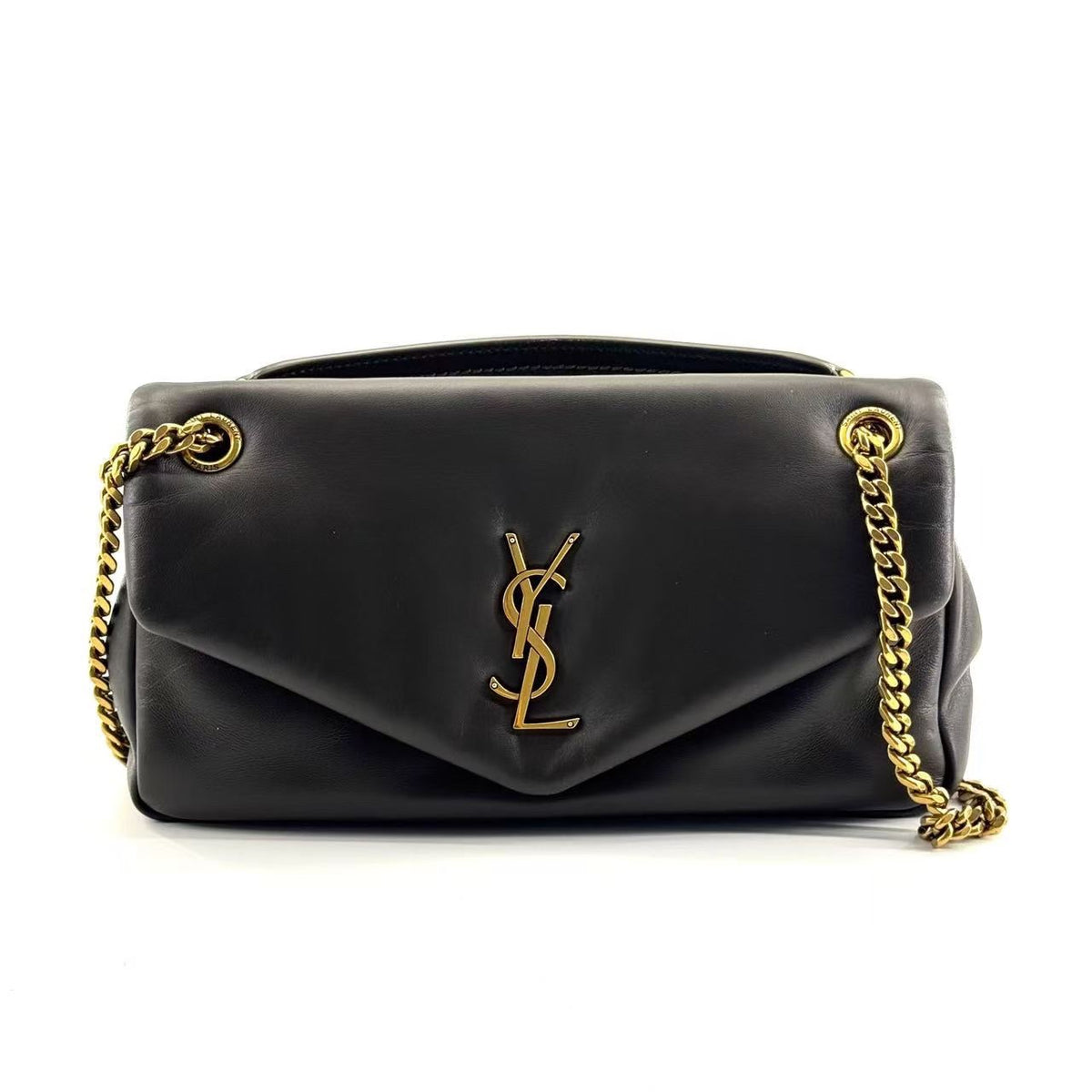 Saint Laurent - Calypso - Leather - Brown - (Small)