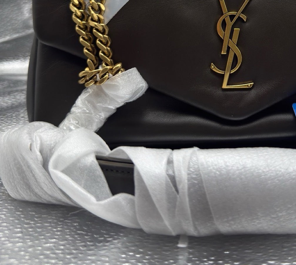 Saint Laurent - Calypso - Leather - Brown - (Small)