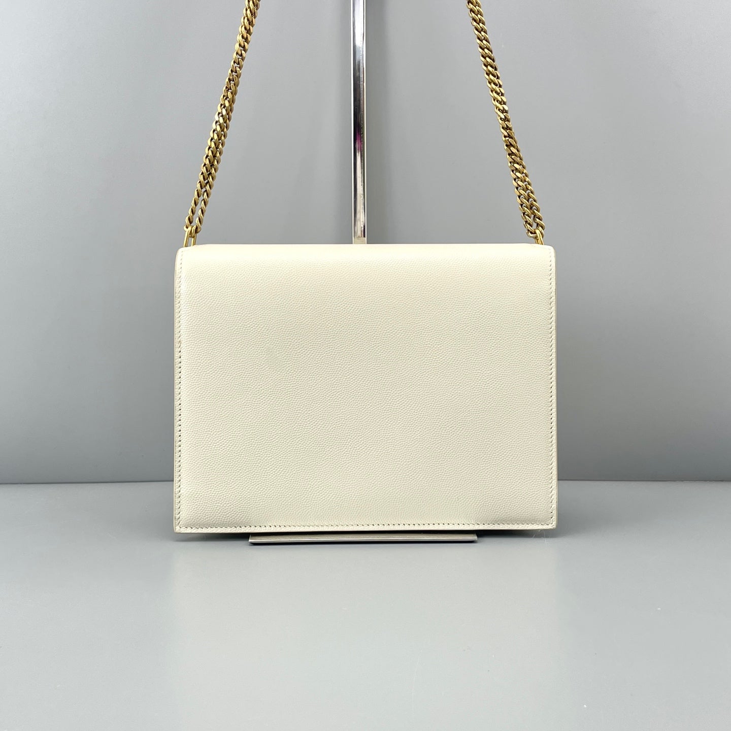 Saint Laurent - Cassandra - Leather - Beige - (mini)