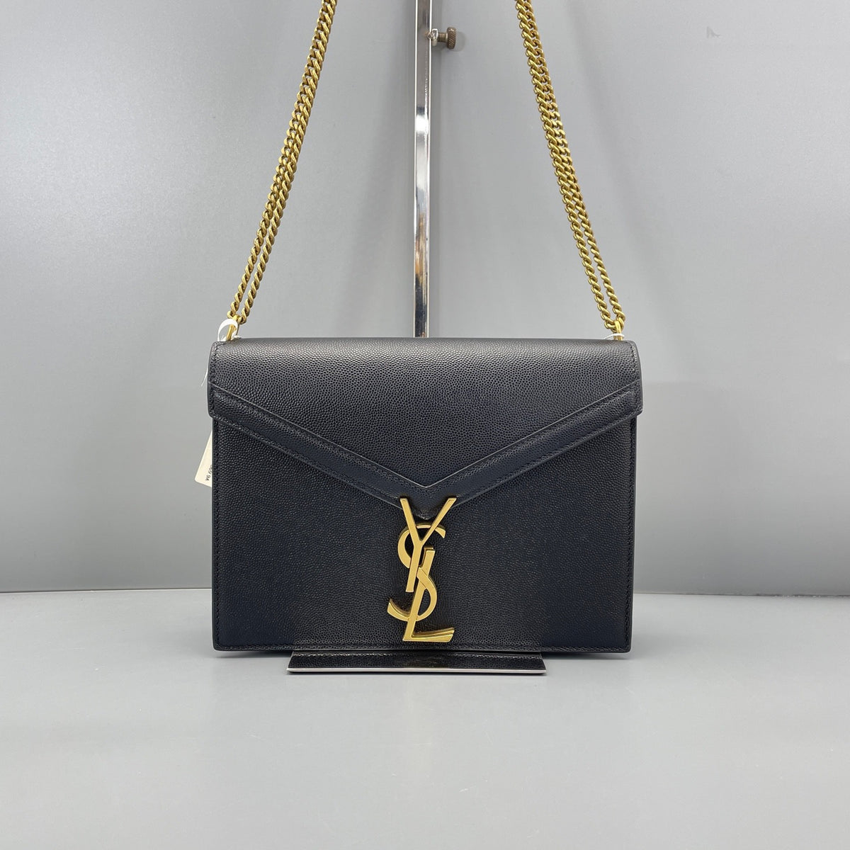 Saint Laurent - Cassandra - Leather - Black