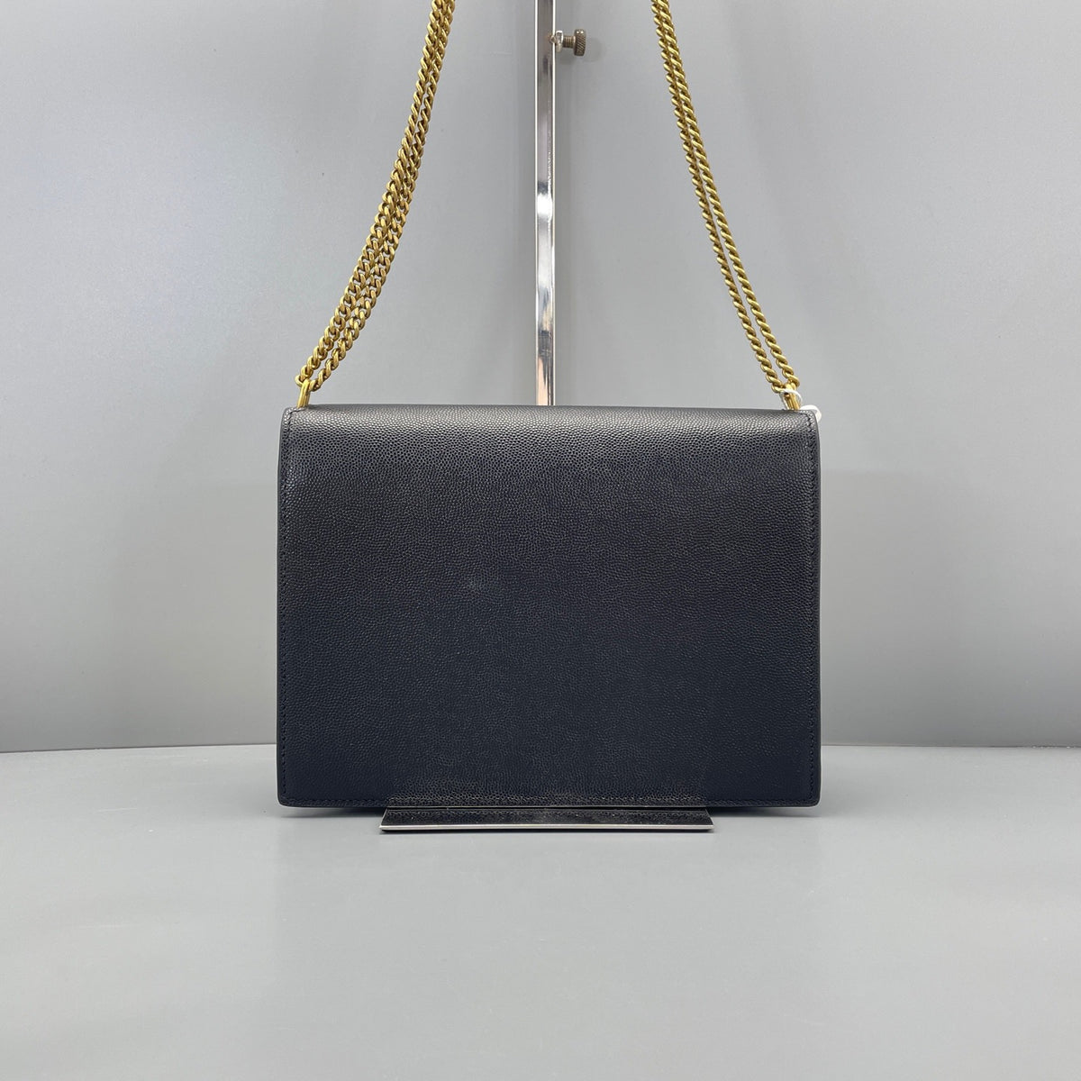 Saint Laurent - Cassandra - Leather - Black