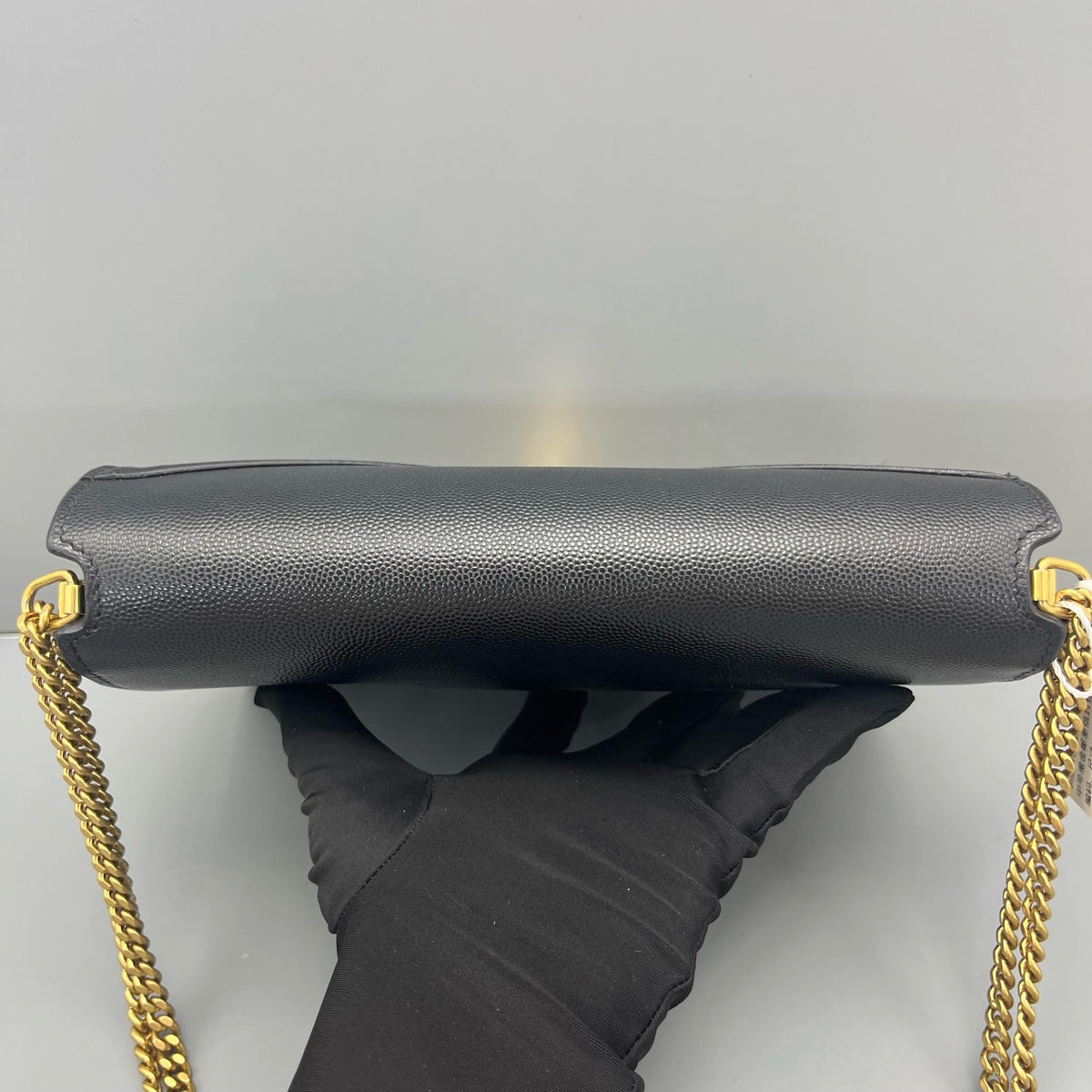 Saint Laurent - Cassandra - Leather - Black
