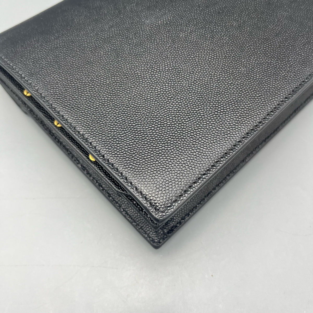 Saint Laurent - Cassandra - Leather - Black
