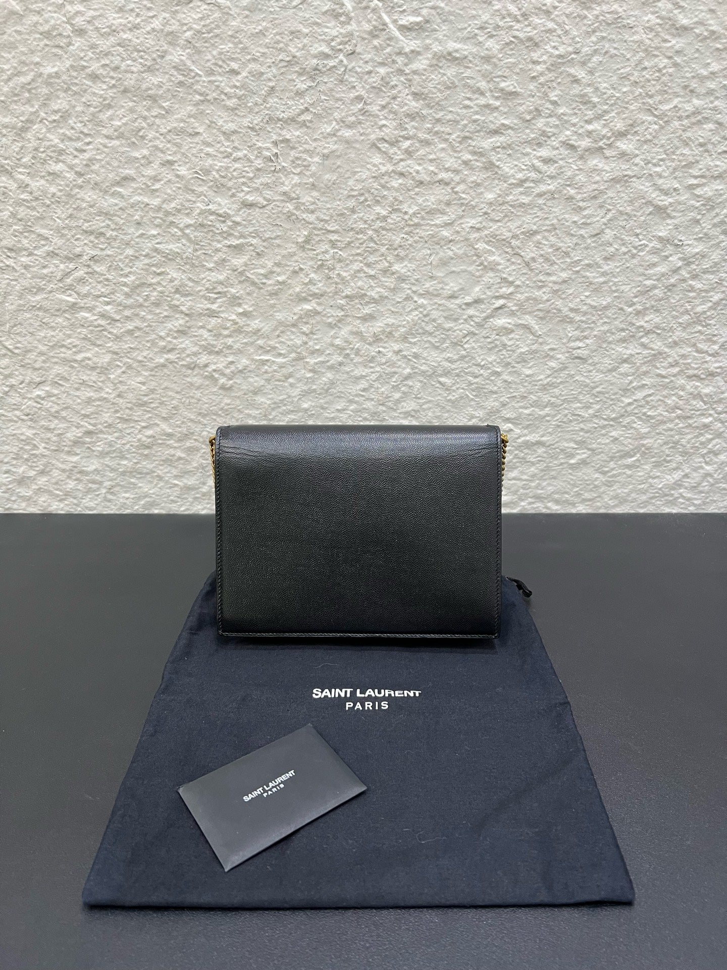 Saint Laurent - Cassandra - Leather - Black - (medium)