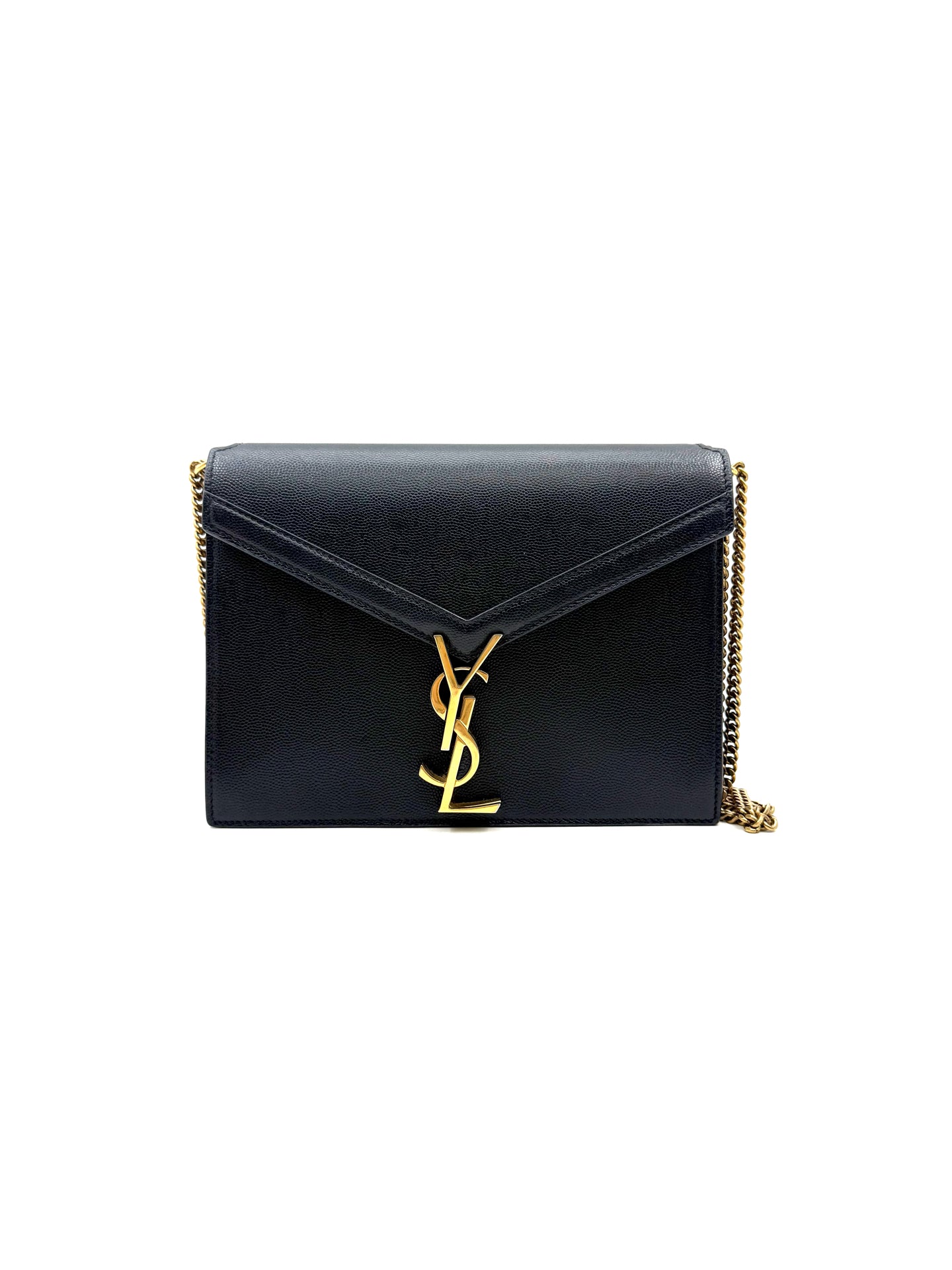 Saint Laurent - Cassandra - Leather - Black - (mini)