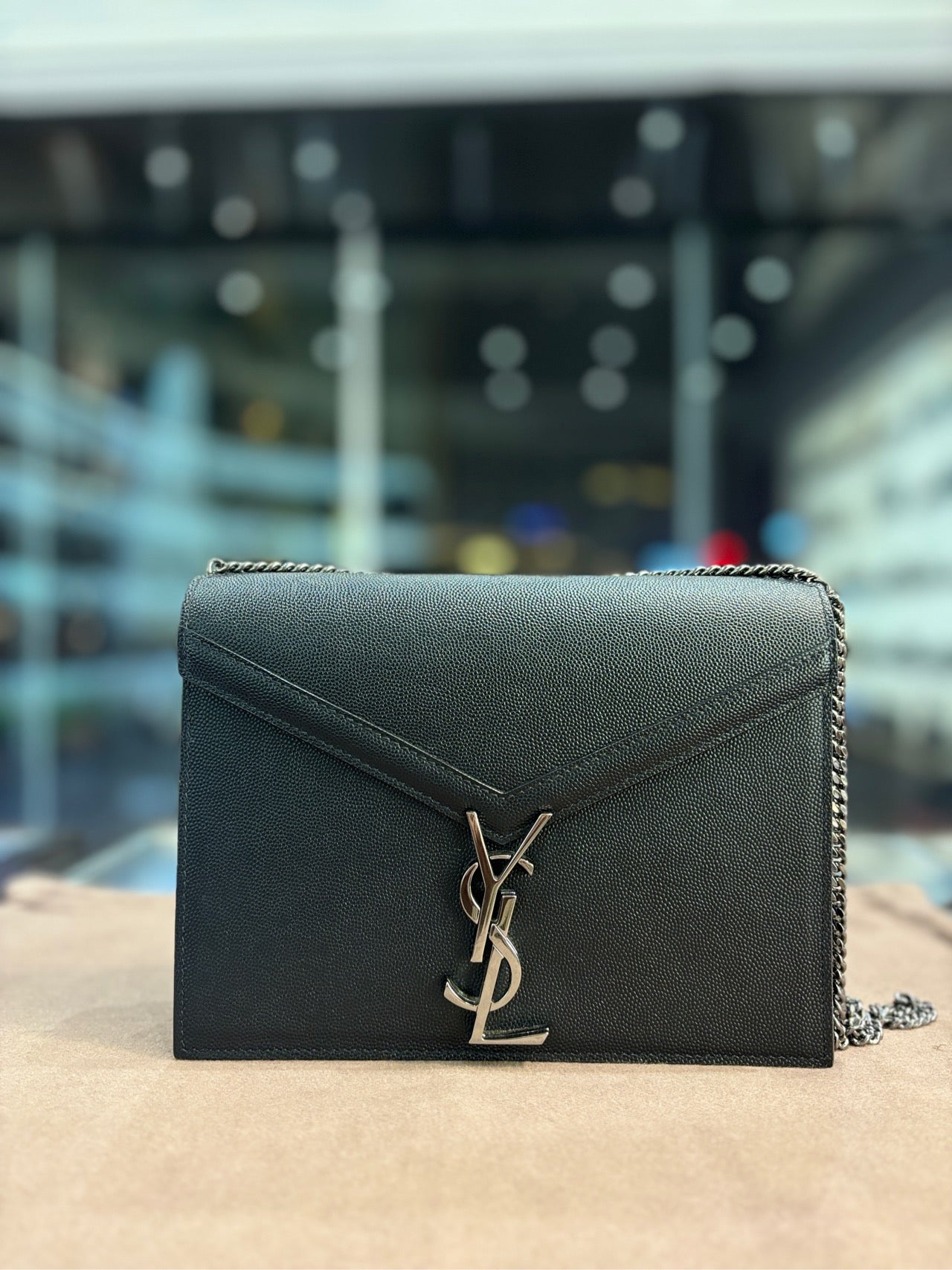 Saint Laurent - Cassandra - Leather - Black - (mini)