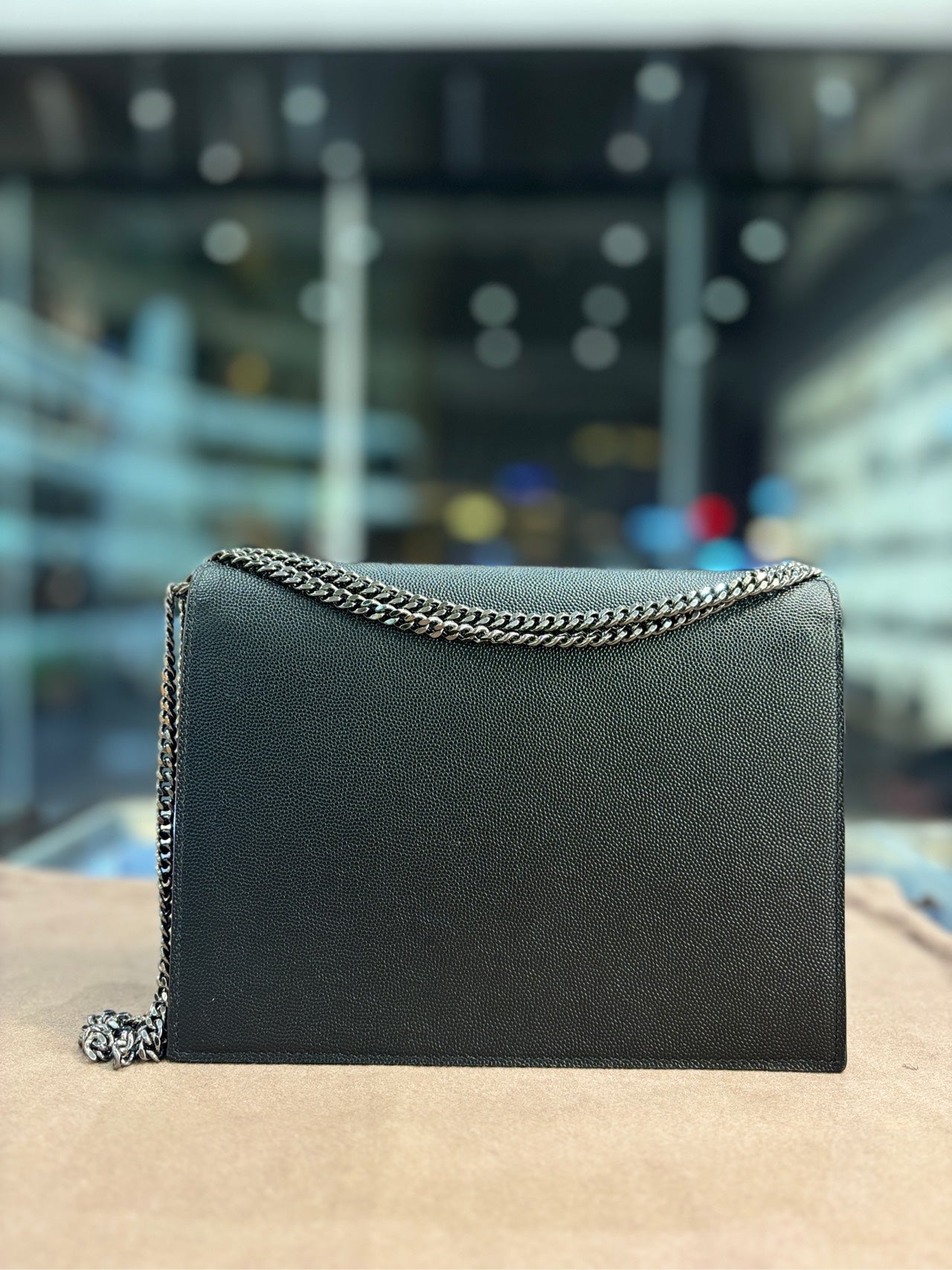 Saint Laurent - Cassandra - Leather - Black - (mini)