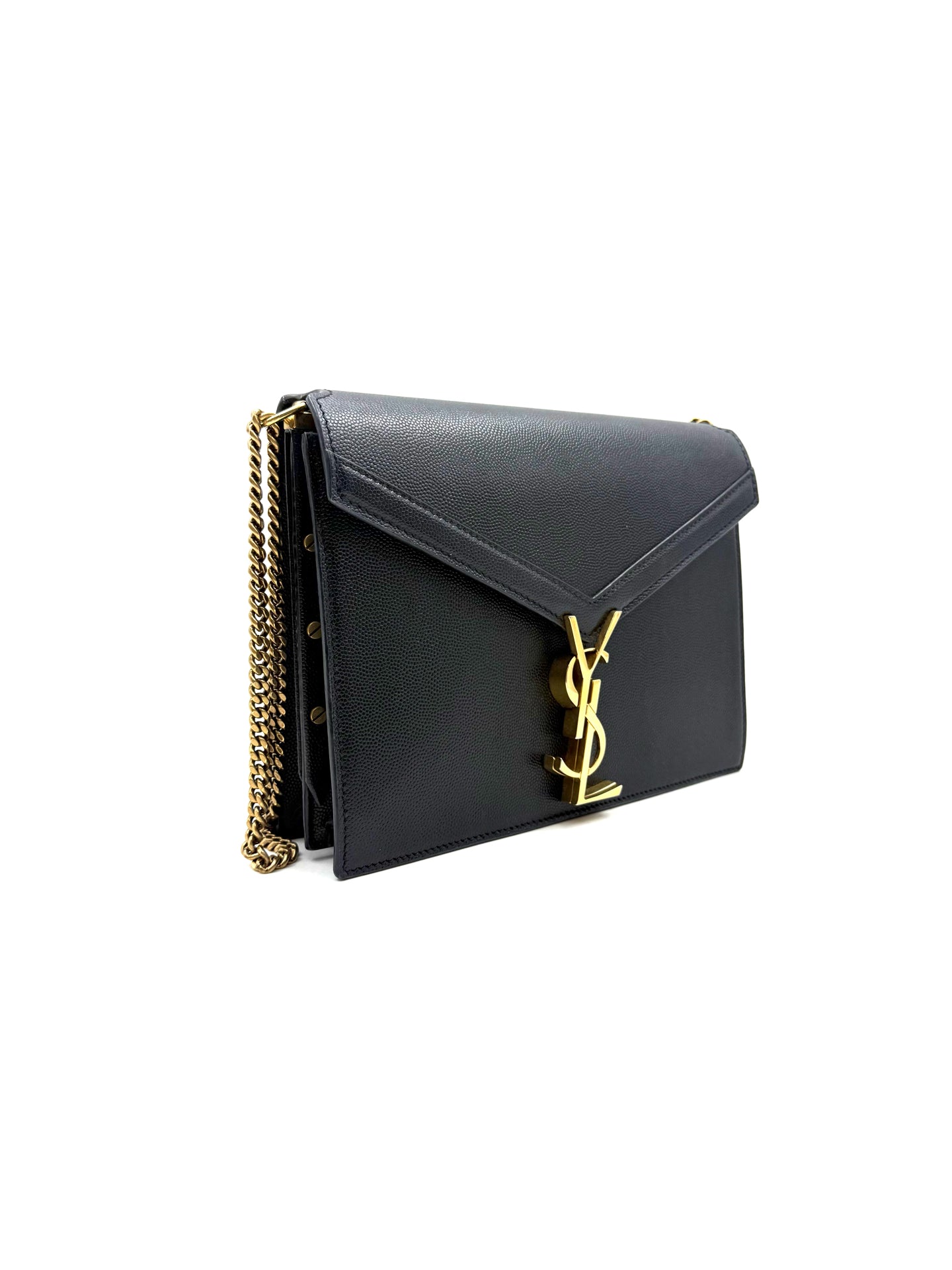 Saint Laurent - Cassandra - Leather - Black - (mini)