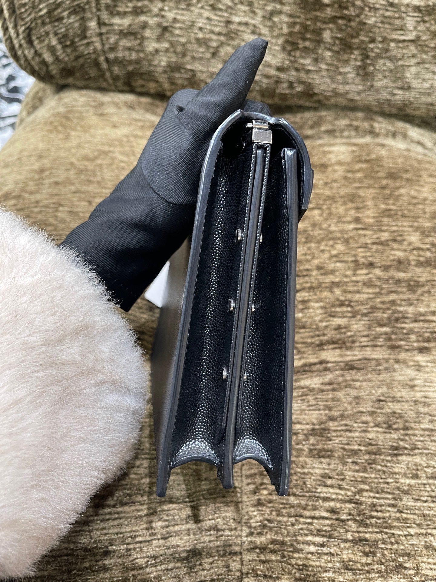 Saint Laurent - Cassandra - Leather - Black - (mini)