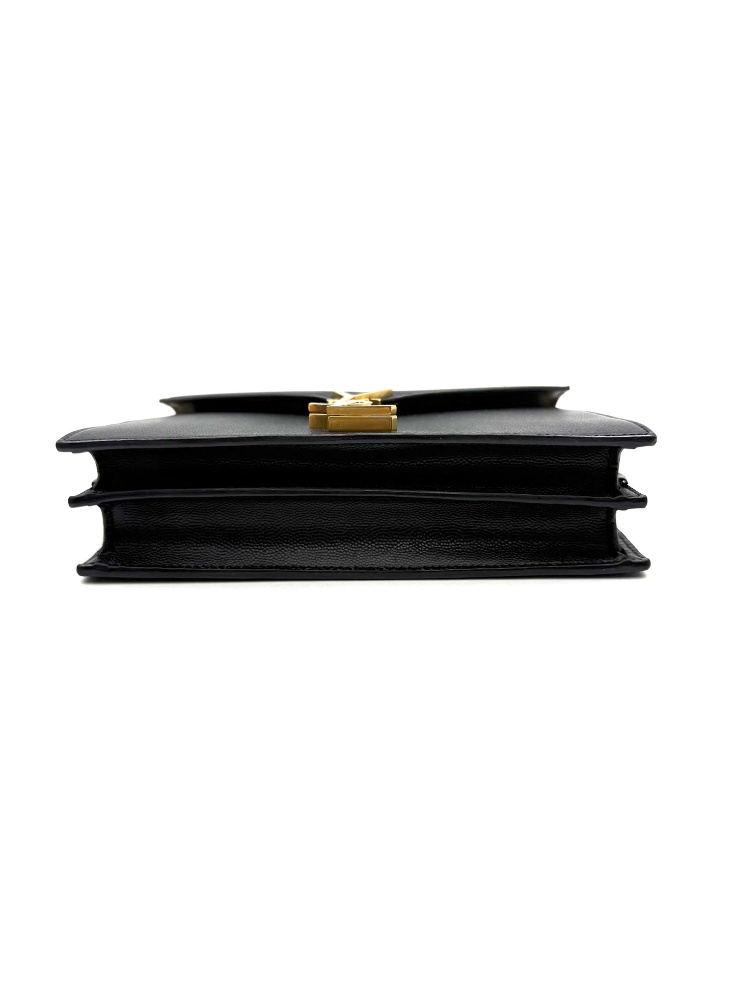 Saint Laurent - Cassandra - Leather - Black - (mini)
