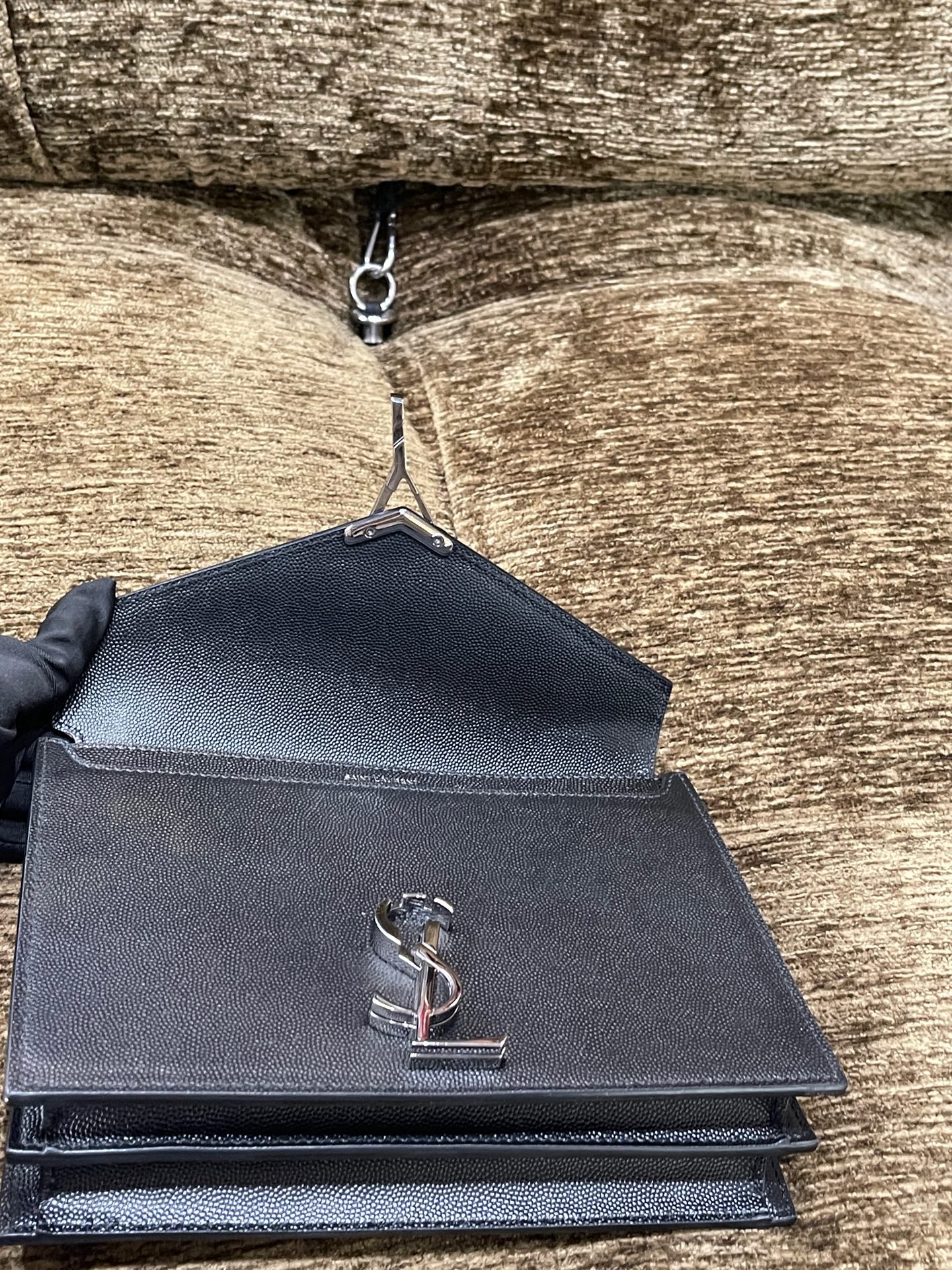 Saint Laurent - Cassandra - Leather - Black - (mini)