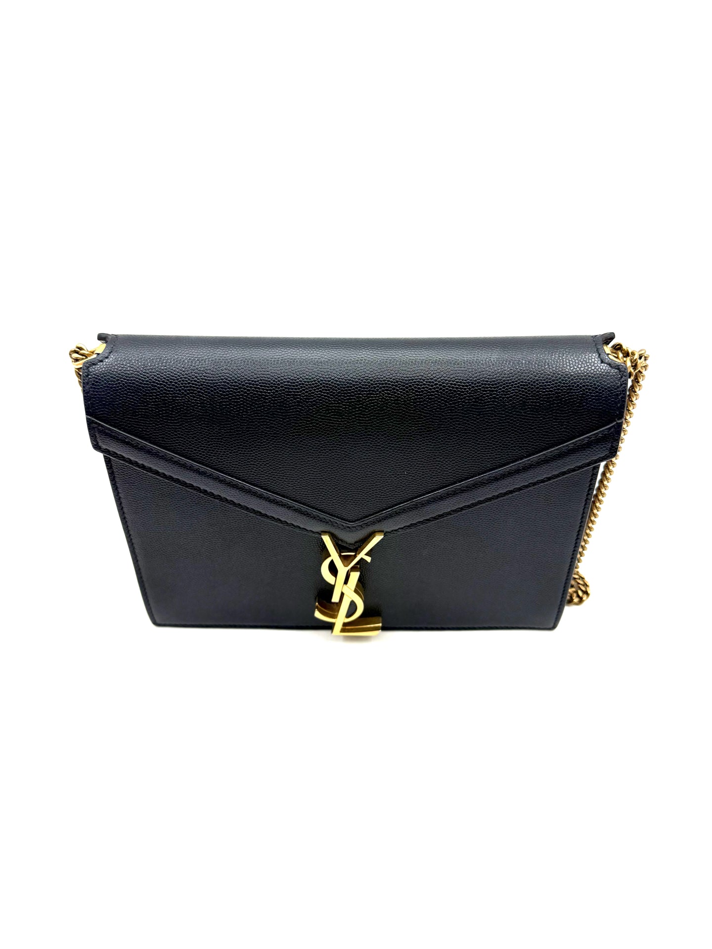 Saint Laurent - Cassandra - Leather - Black - (mini)