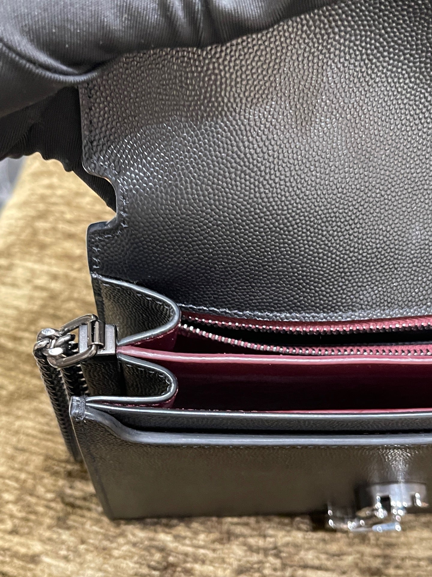 Saint Laurent - Cassandra - Leather - Black - (mini)