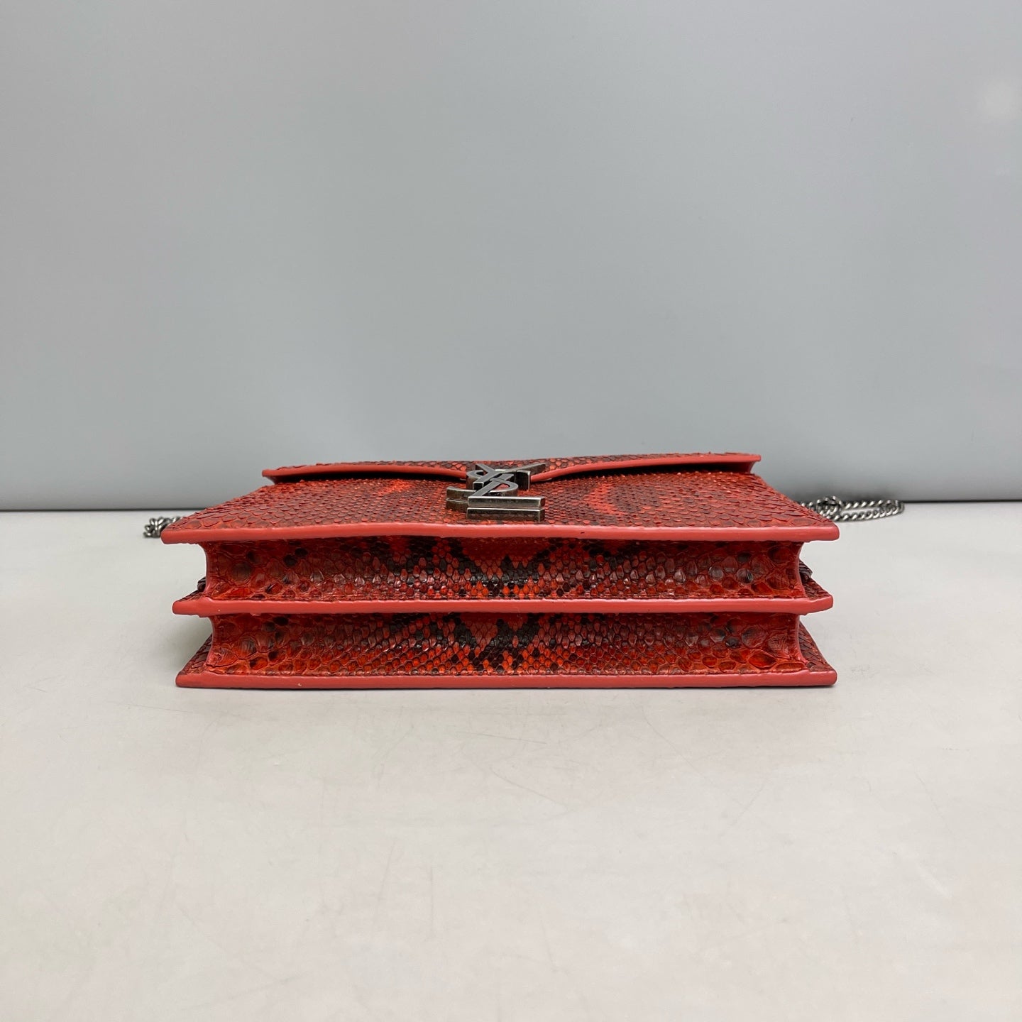 Saint Laurent - Cassandra - Python - Red - (small)