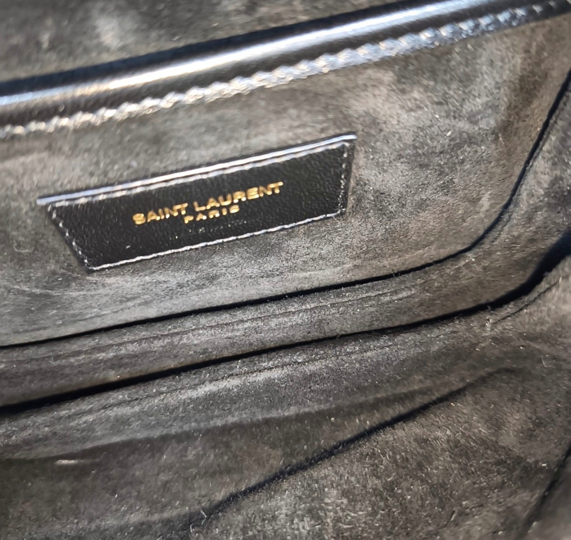 Saint Laurent - Charlie - Leather - Black - (small)