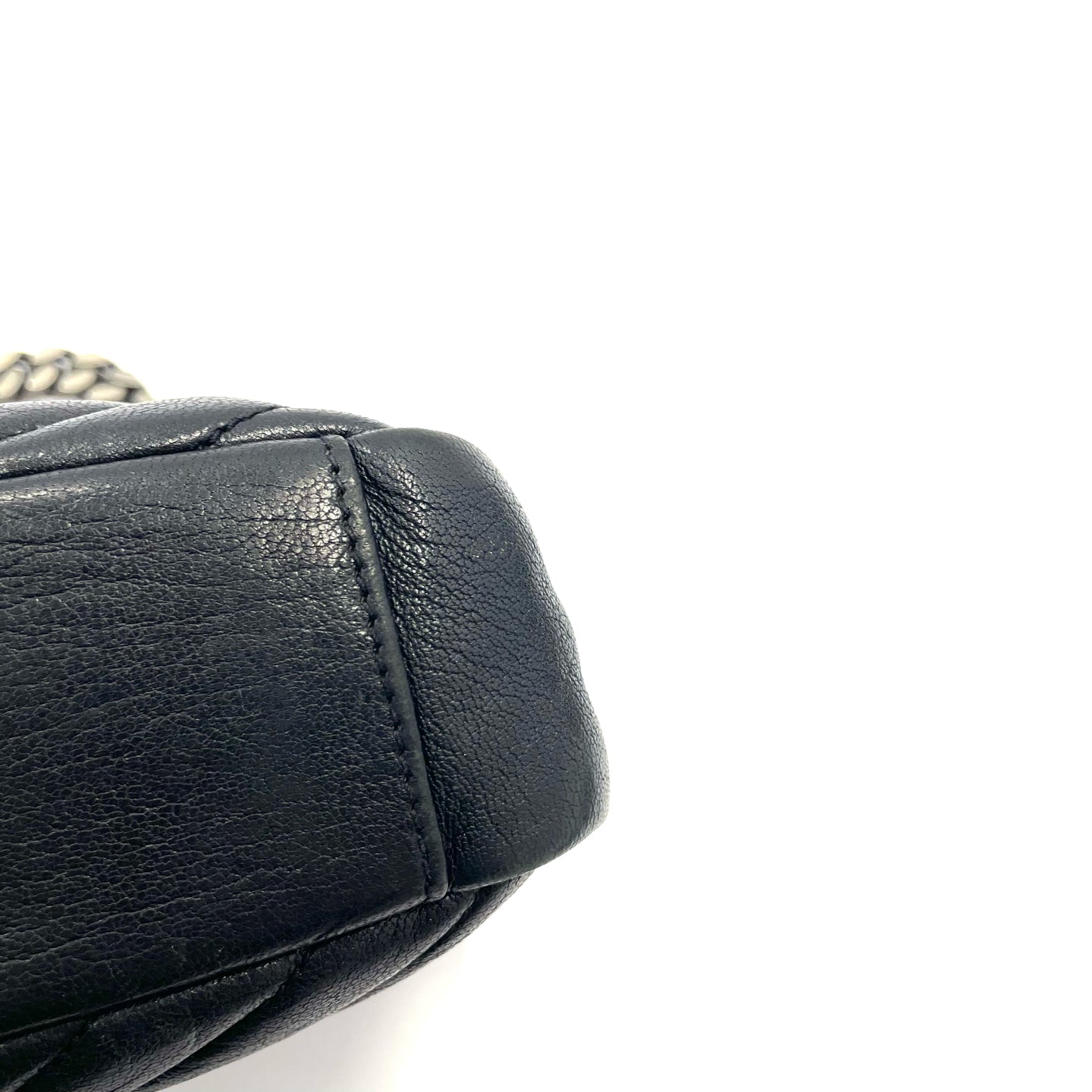 Saint Laurent - College - Leather - Black