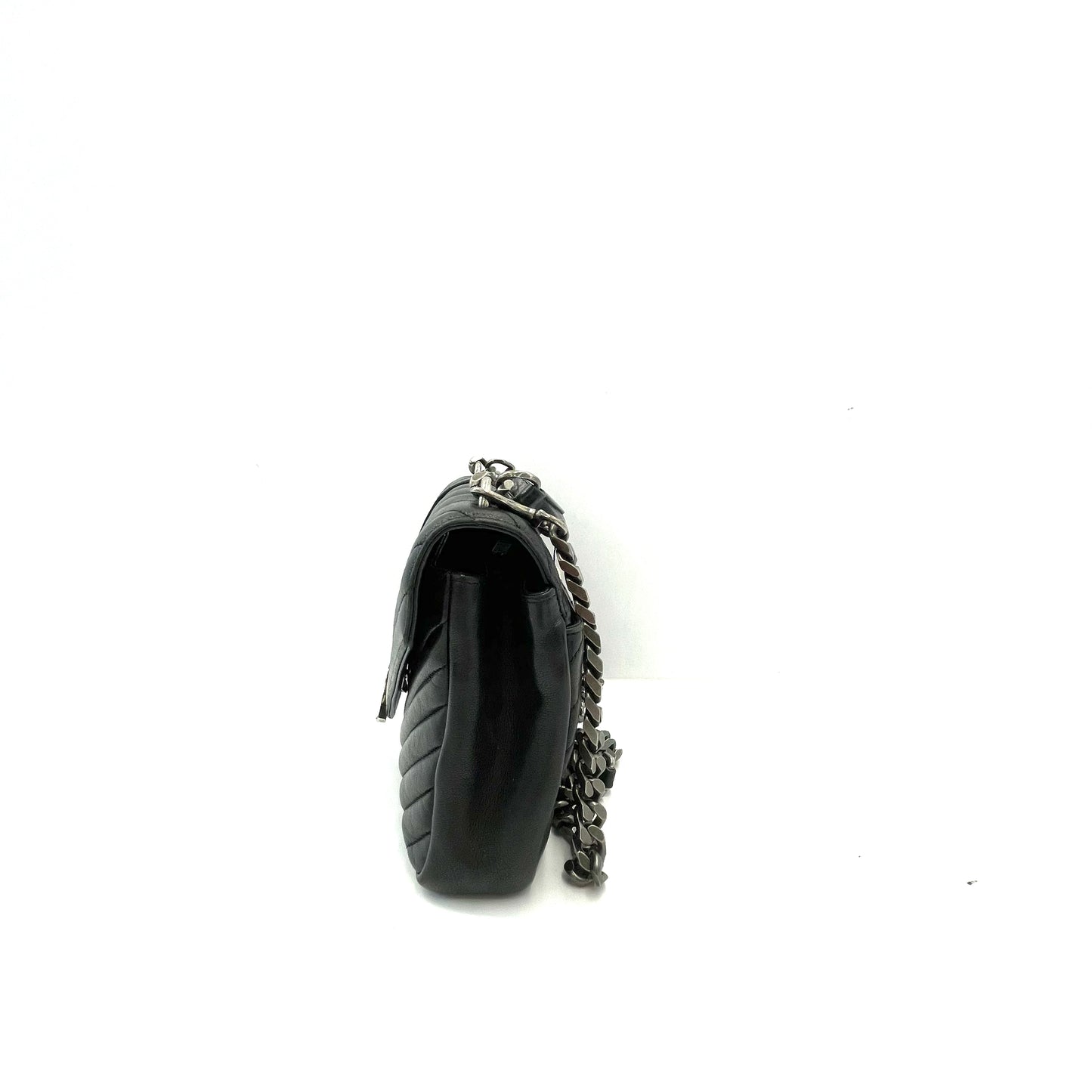 Saint Laurent - College - Leather - Black