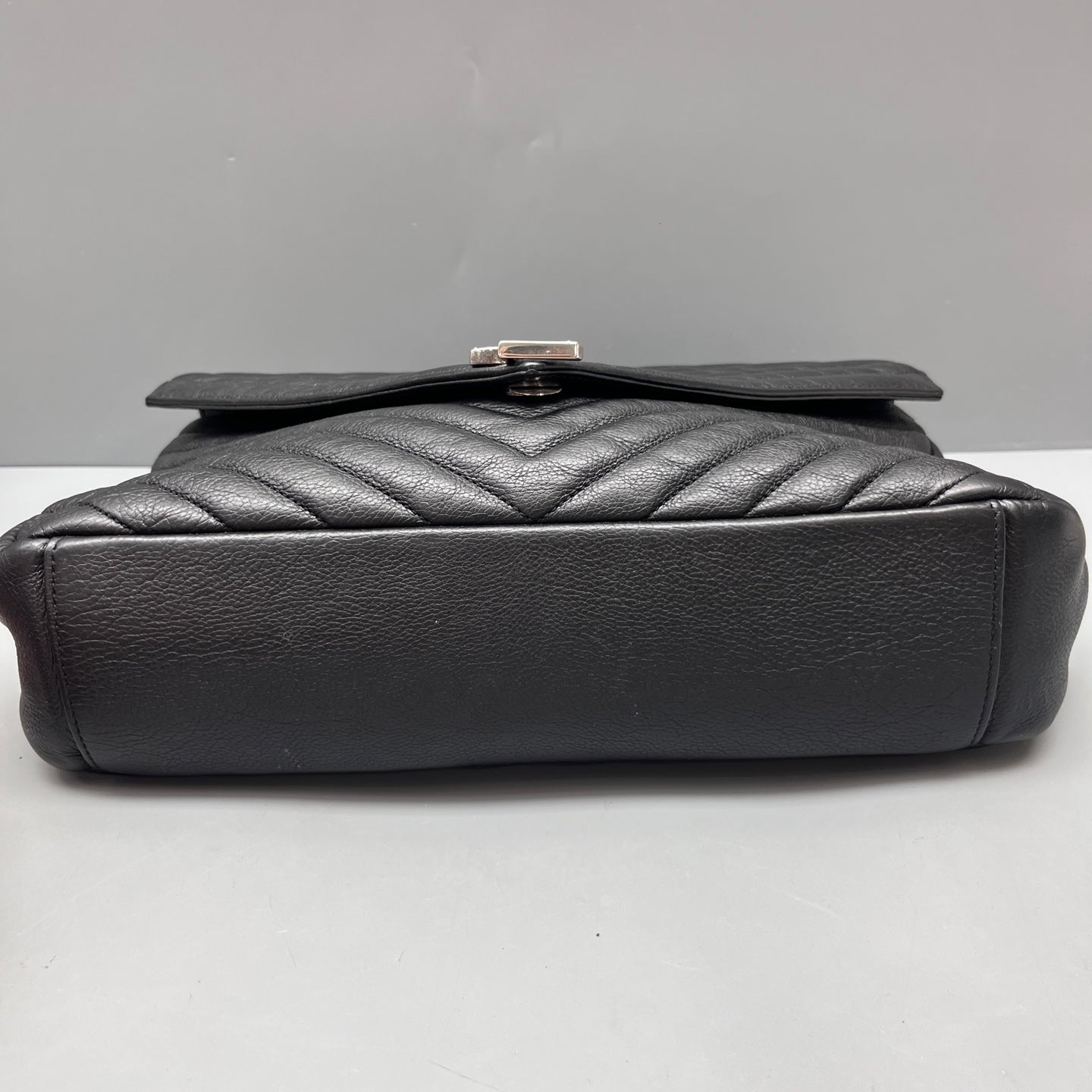 Saint Laurent - College - Leather - Black - (large)
