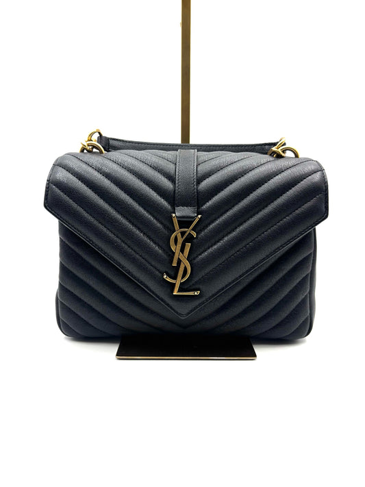 Saint Laurent - College - Leather - Black - (Medium)