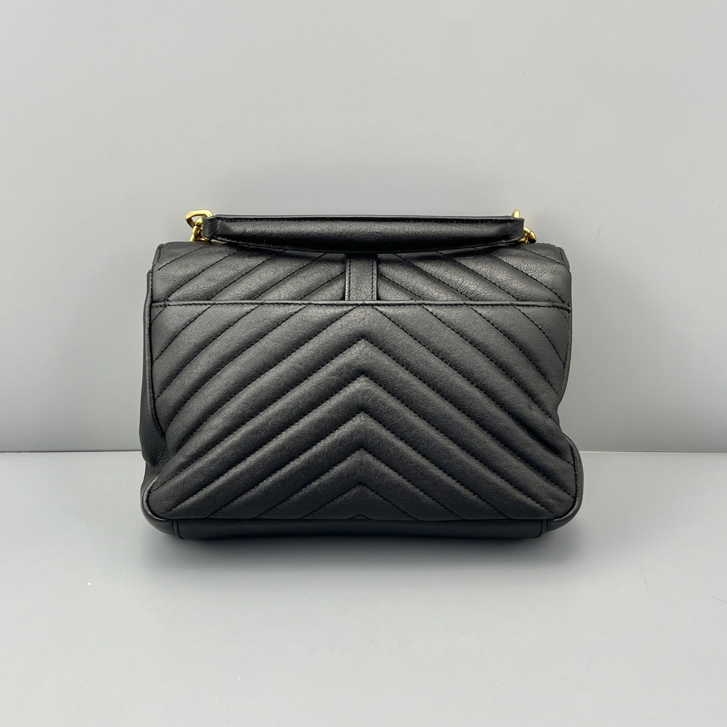 Saint Laurent - College - Leather - Black - (medium)