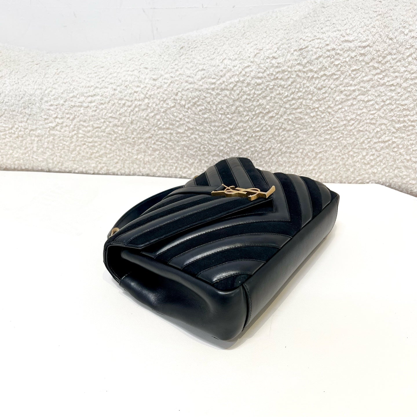 Saint Laurent - College - Leather - Black - (medium)