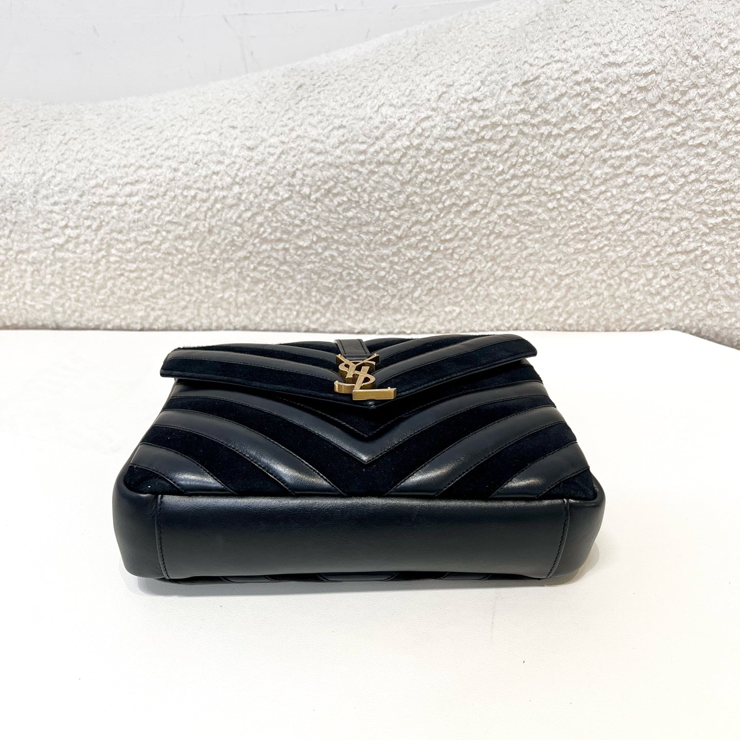 Saint Laurent - College - Leather - Black - (medium)