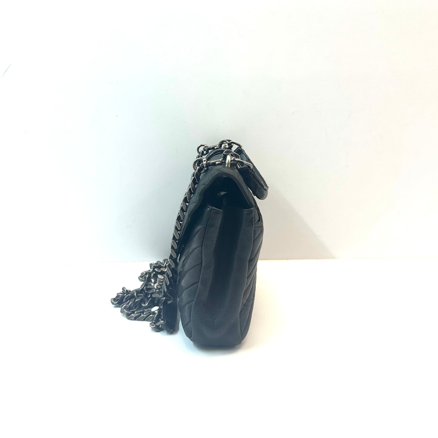 Saint Laurent - College - Leather - Black - (medium)