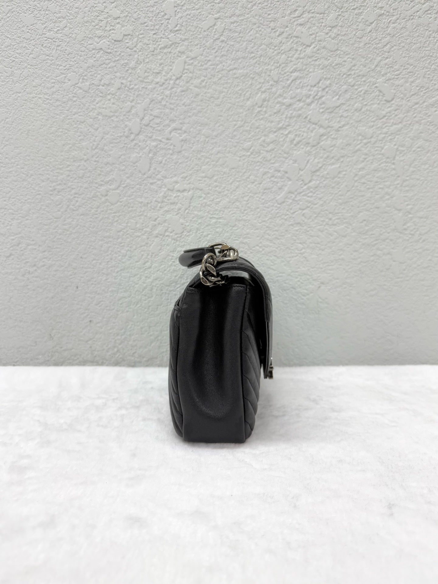 Saint Laurent - College - Leather - Black - (medium)