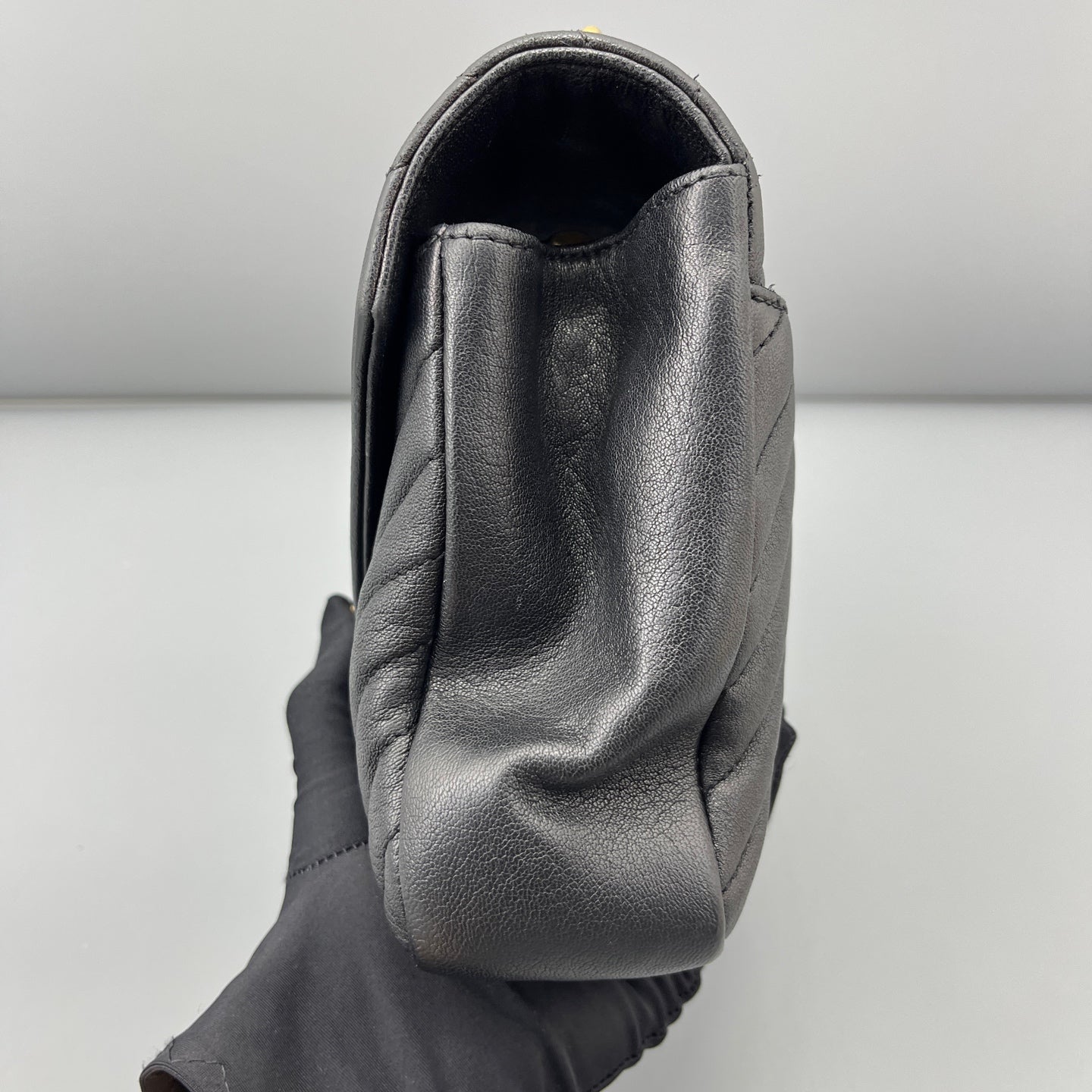 Saint Laurent - College - Leather - Black - (medium)