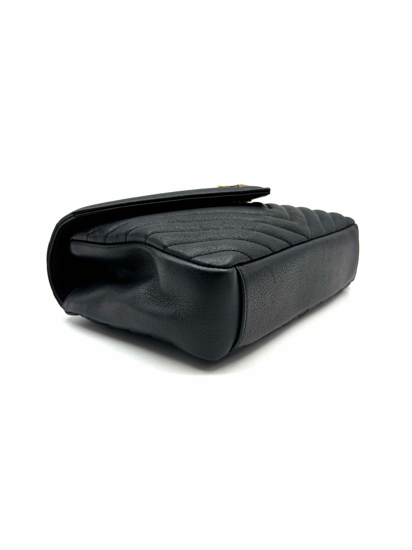 Saint Laurent - College - Leather - Black - (Medium)