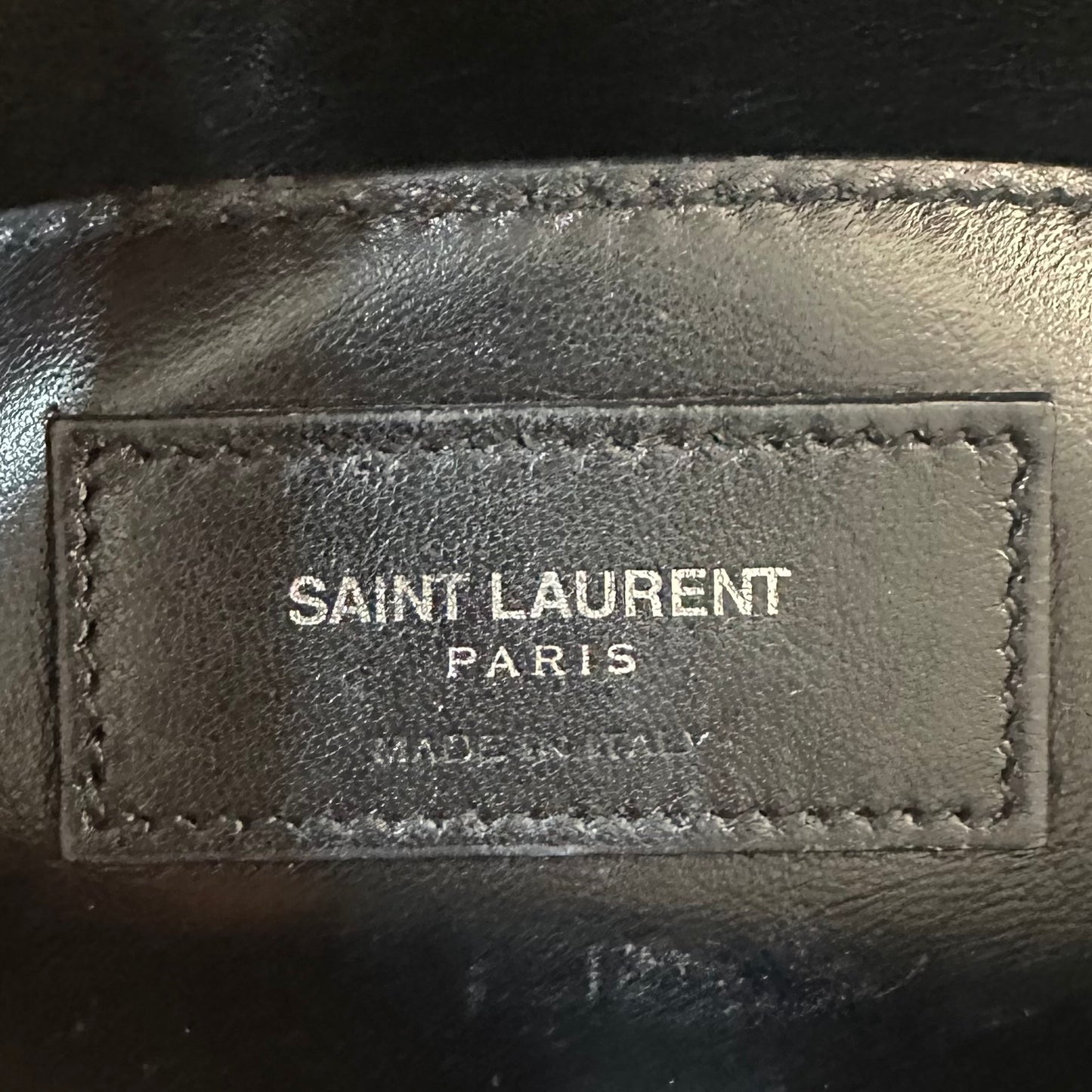 Saint Laurent - College - Leather - Black - (medium)