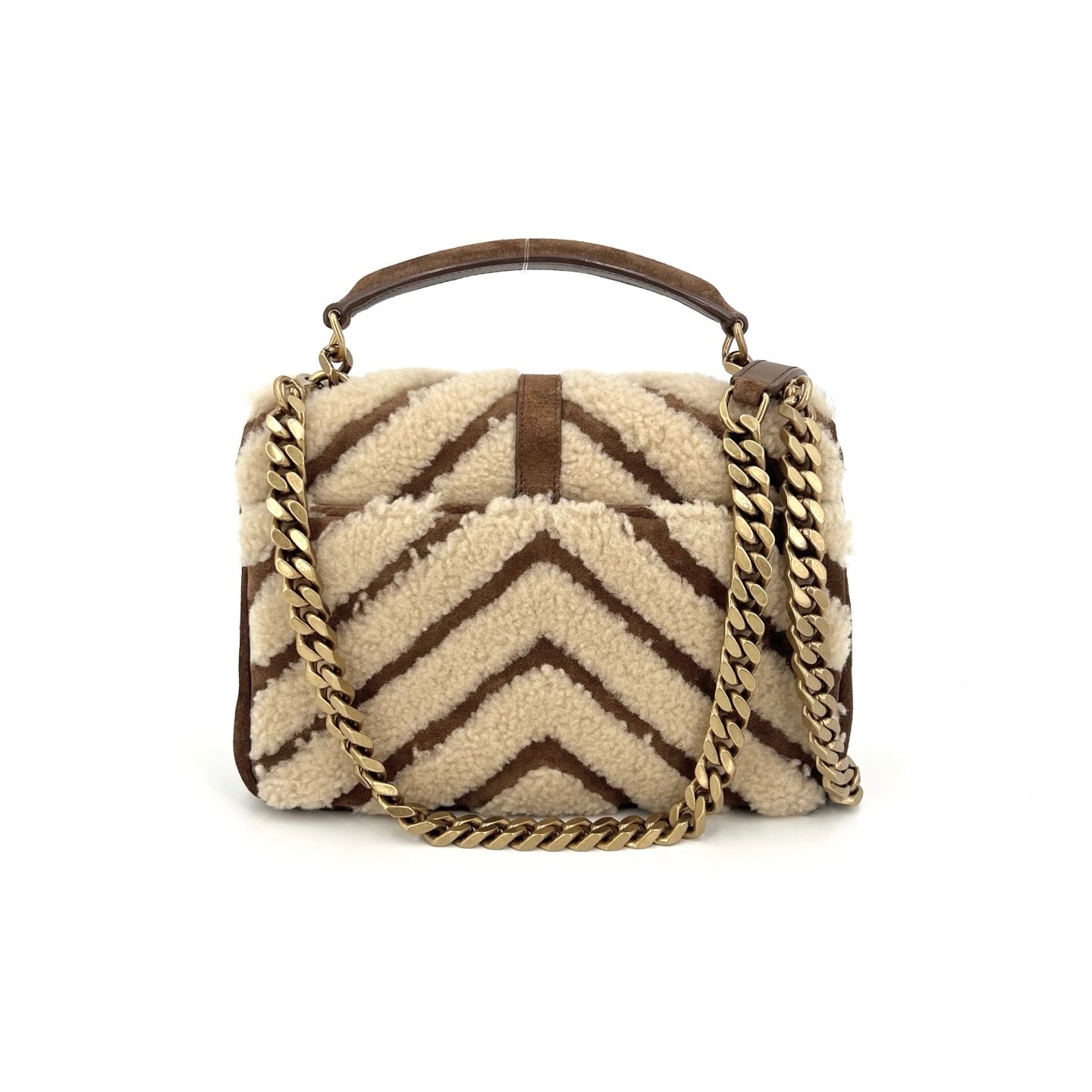 Saint Laurent - College - Suede - Brown - (medium)