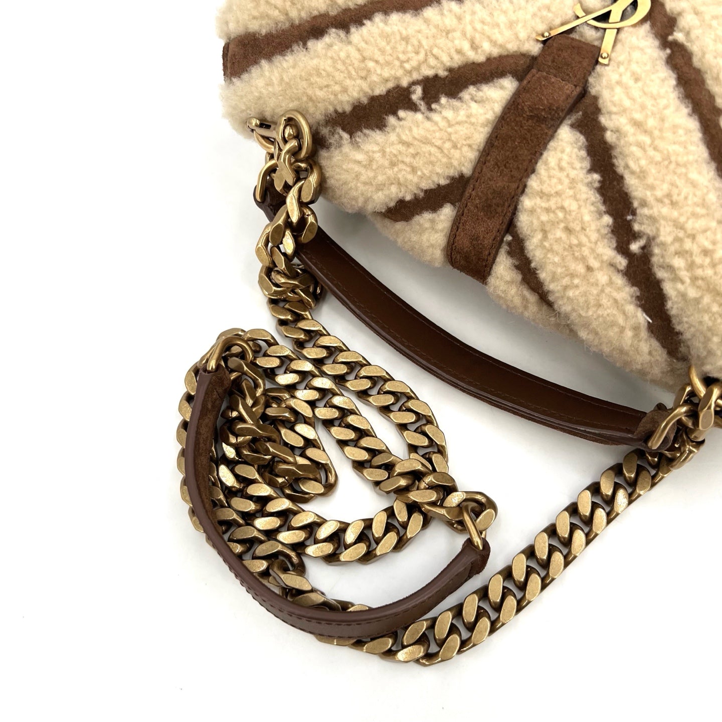 Saint Laurent - College - Suede - Brown - (medium)