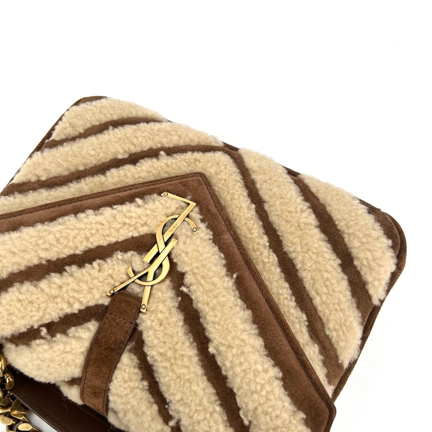 Saint Laurent - College - Suede - Brown - (medium)