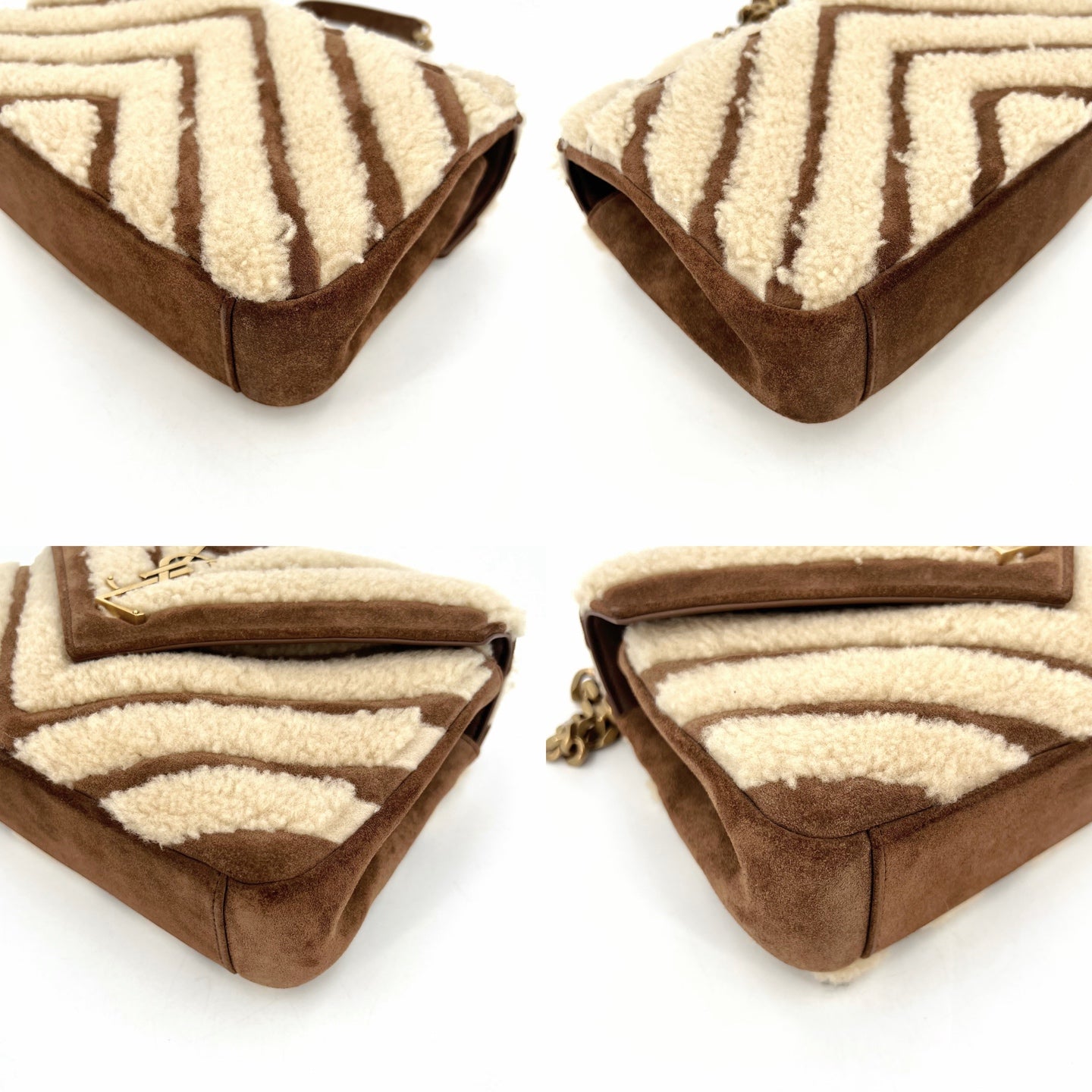Saint Laurent - College - Suede - Brown - (medium)