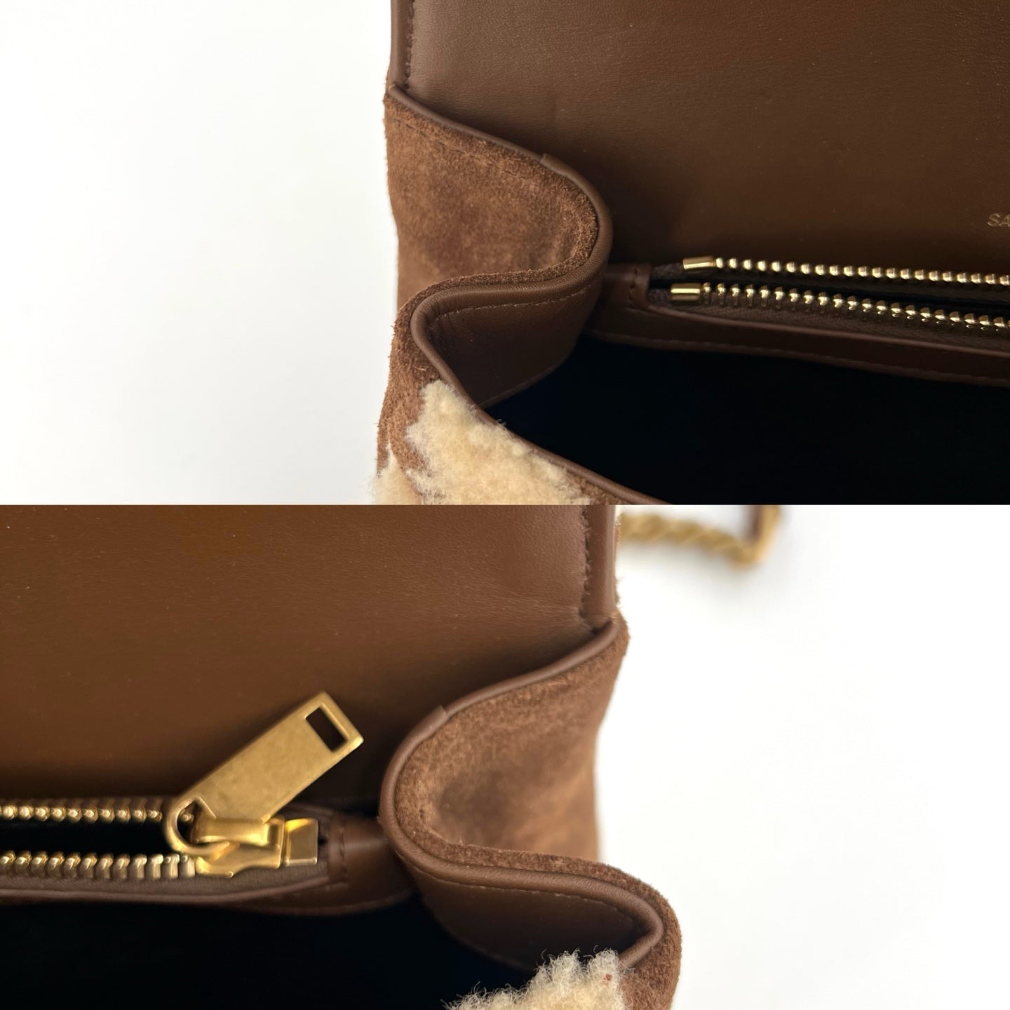 Saint Laurent - College - Suede - Brown - (medium)