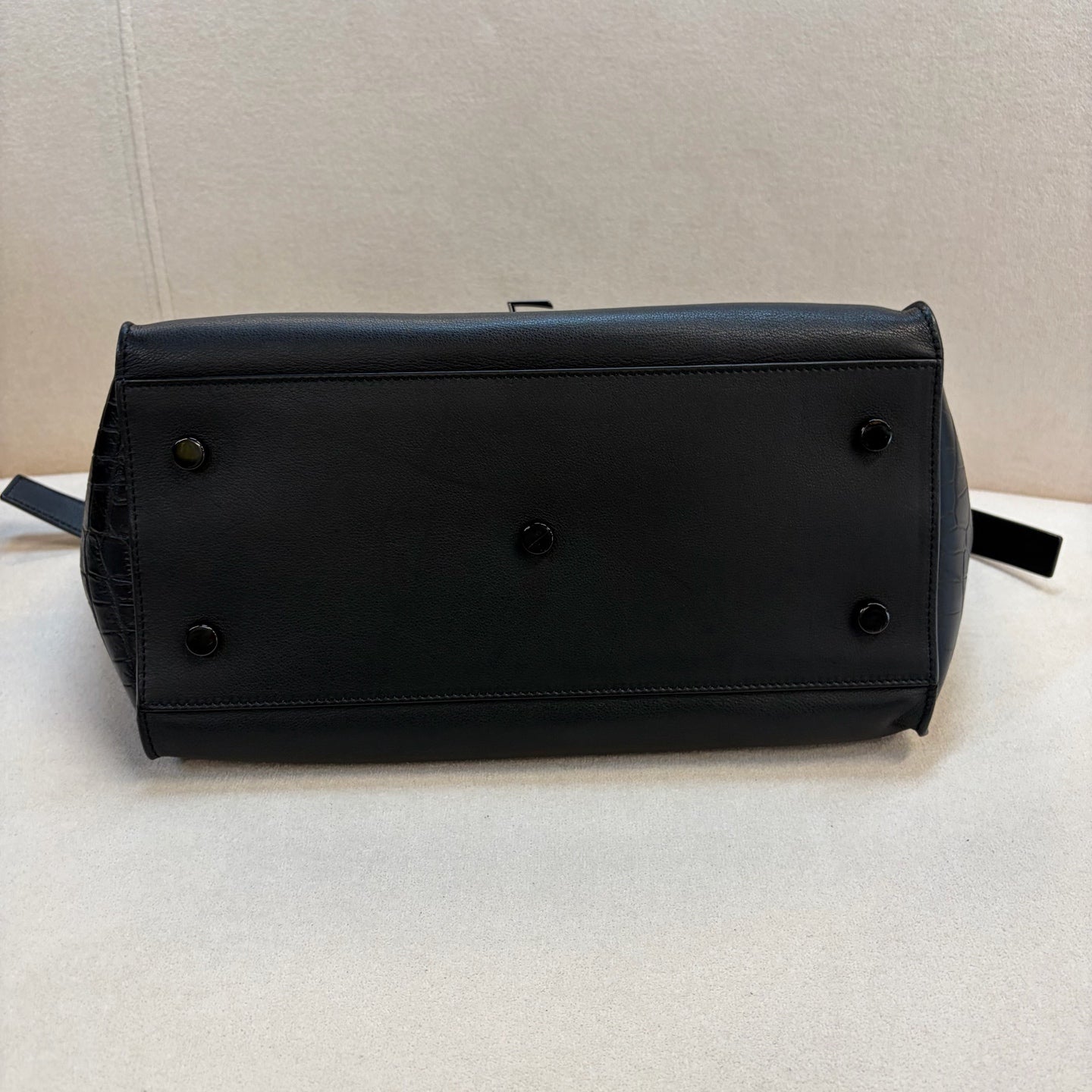 Saint Laurent - Downtown - Leather - Black - (small)