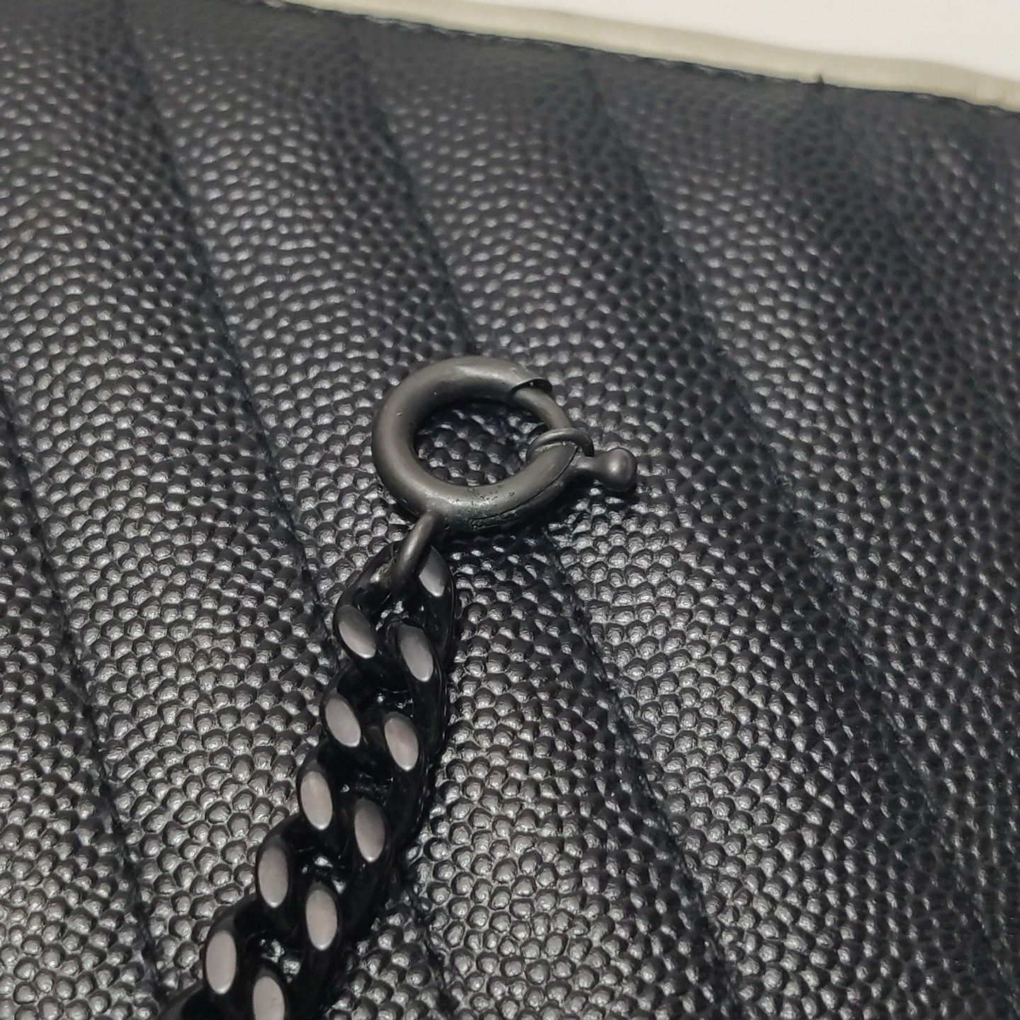 Saint Laurent - Envelope bag - Leather - Black - (mini)