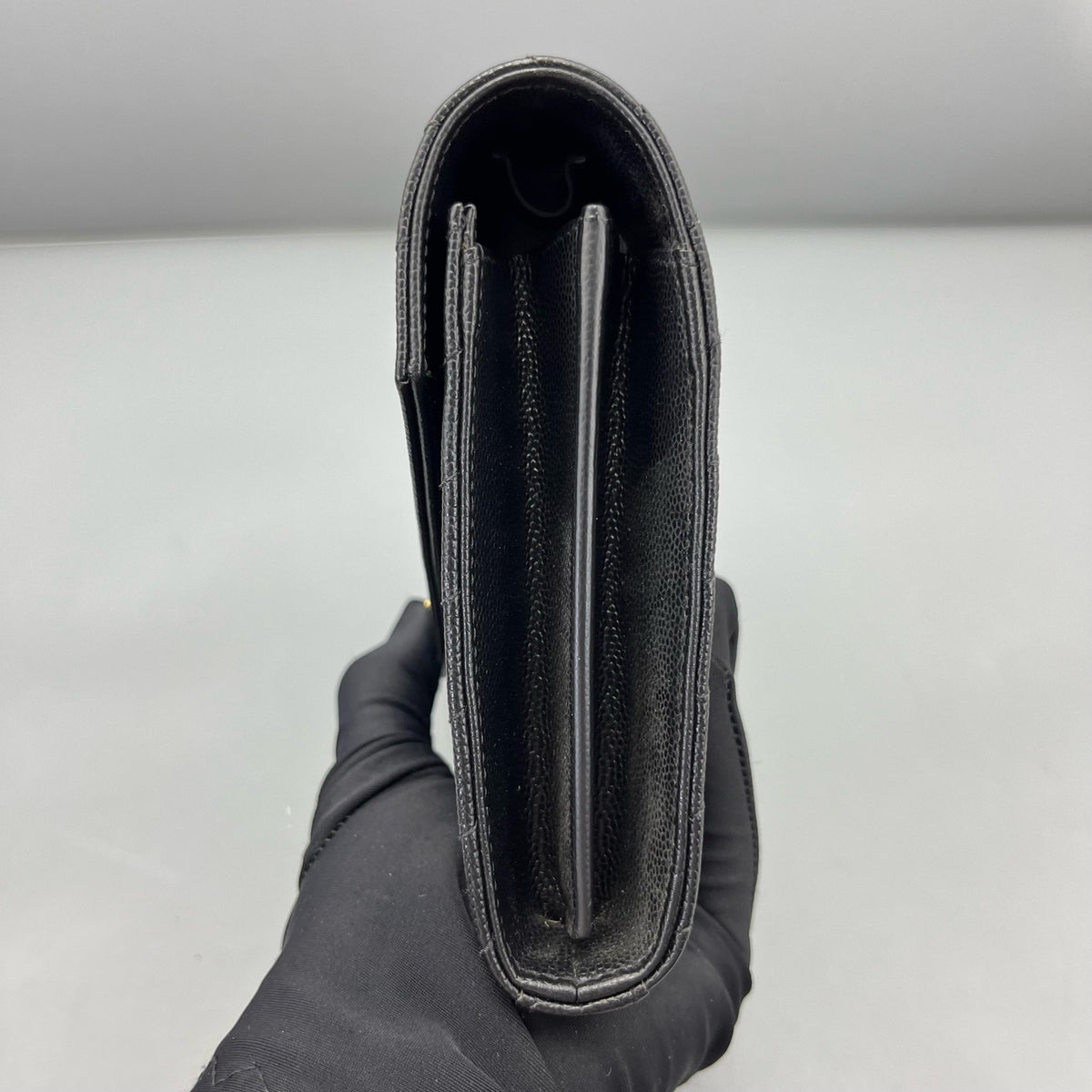 Saint Laurent - Envelope Bag - Leather - Black - (small)